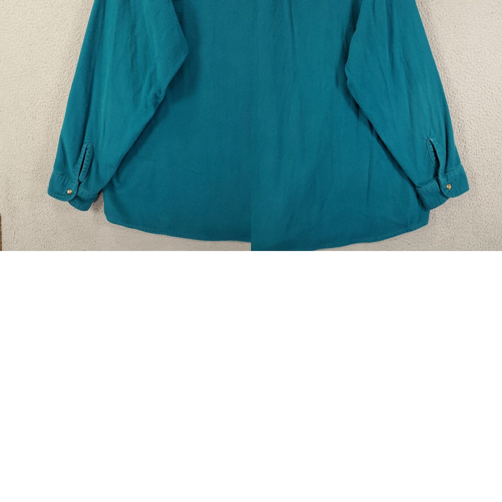 Altea Five Brothers Shirt Mens 2XL Teal Blue Button Up Chamois Flannel Cotton Long Sleeve Vintage: No? Size US XXL / EU 58 / 5 - 9 Thumbnail