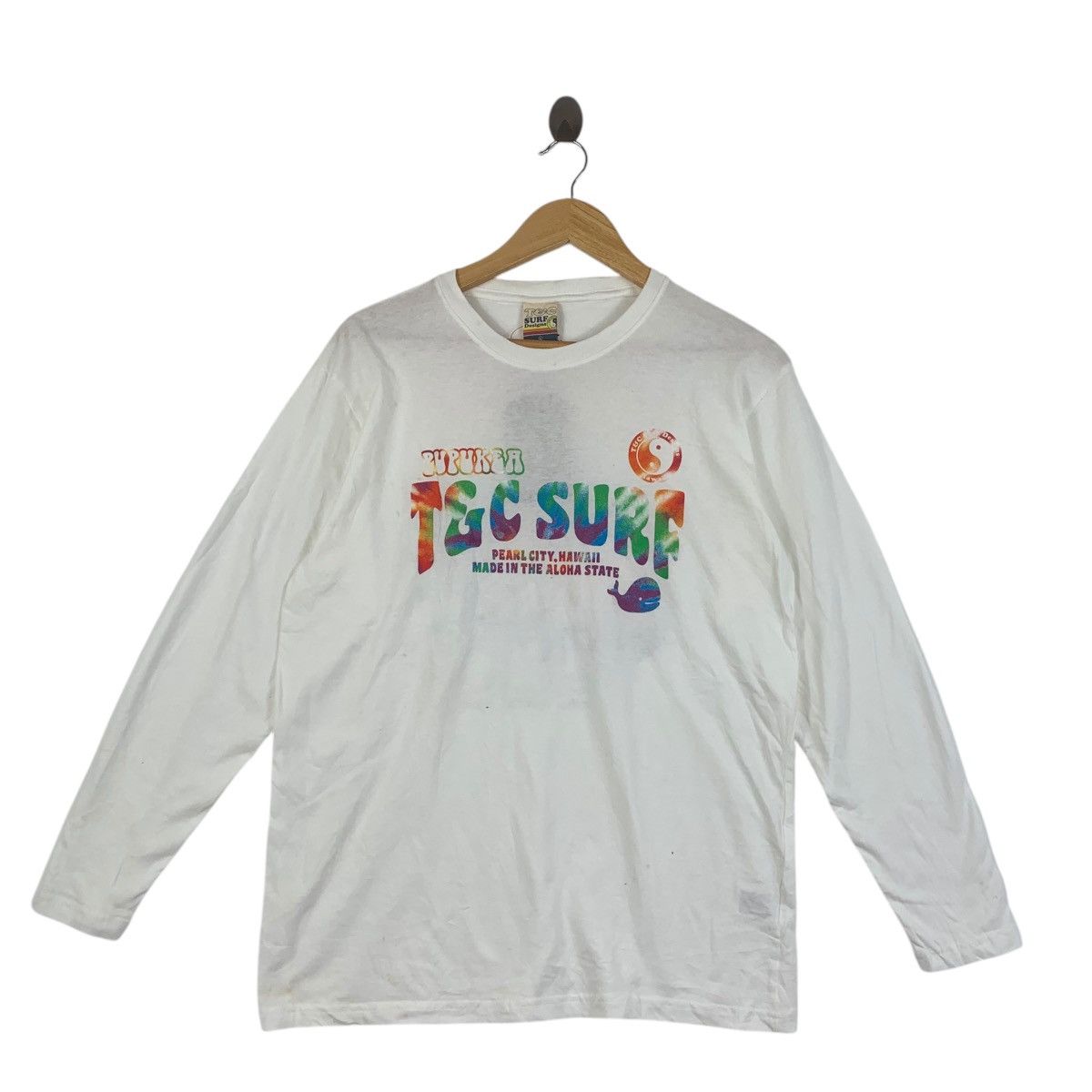 Vintage &C SURF HAWAII Haleiwa Pupukea Sunset Beach Tee Shirt Top Size L / US 10 / IT 46 - 1 Thumbnail