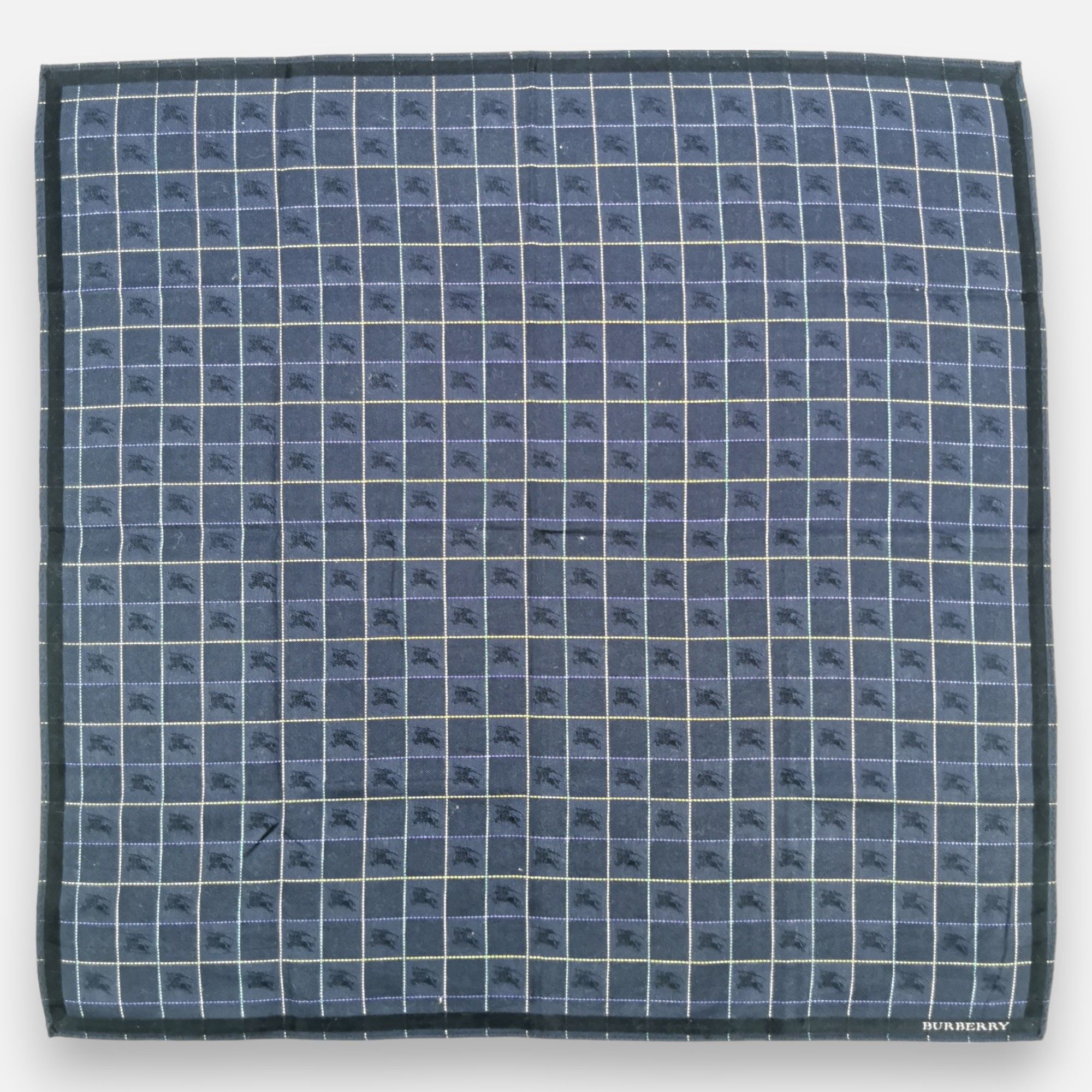 Burberry Vintage Burberry Handkerchief Pocket Square Bandana Size ONE SIZE - 3 Thumbnail