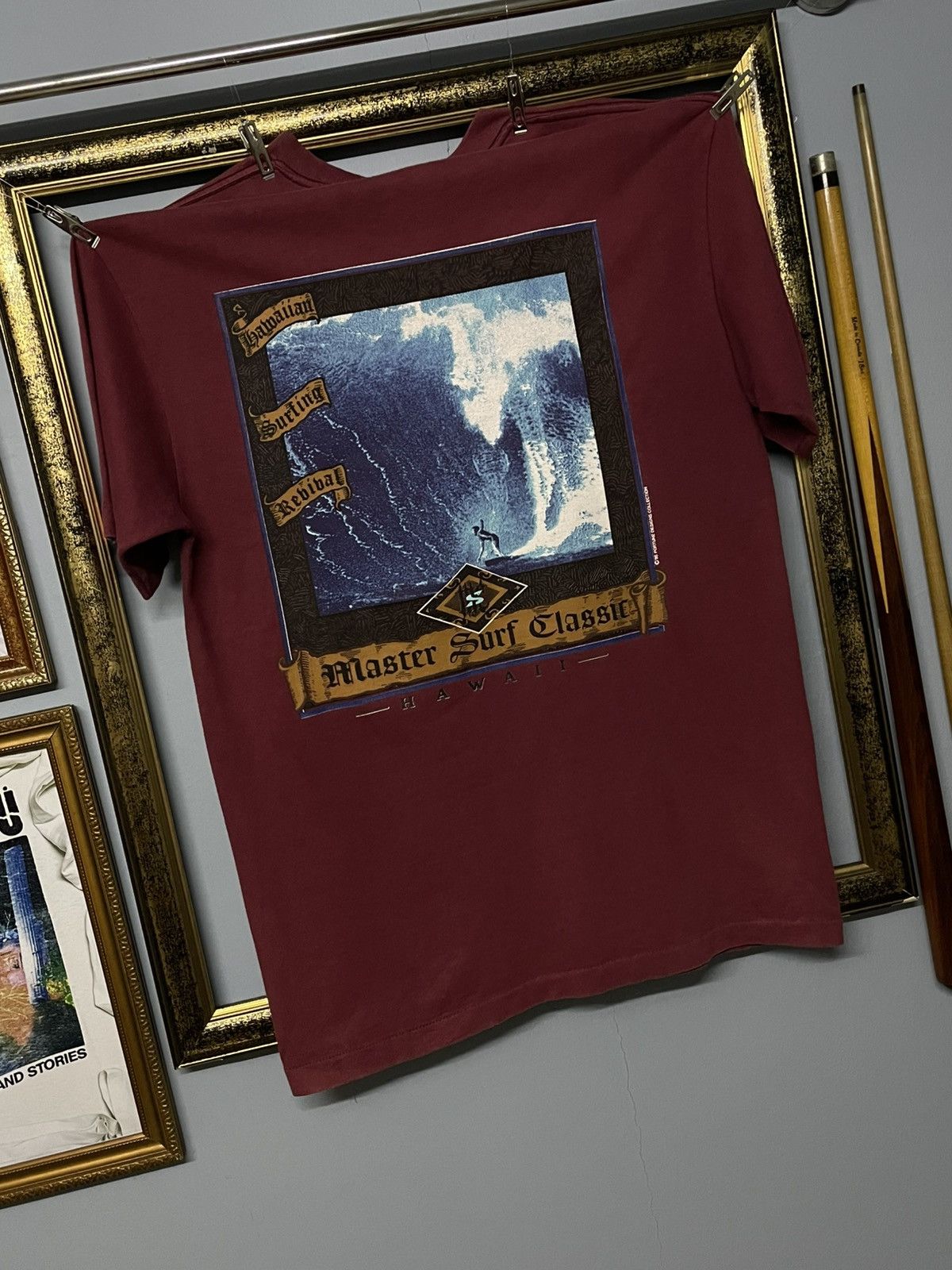 Vintage Vintage 1995 Fortune Design Collection Surfing Hawaiian Tee Size US L / EU 52-54 / 3 - 2 Thumbnail