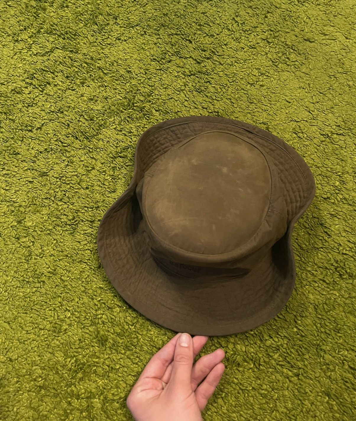 Barbour Barbour waxed bucket hat Size 32 - 9 Thumbnail