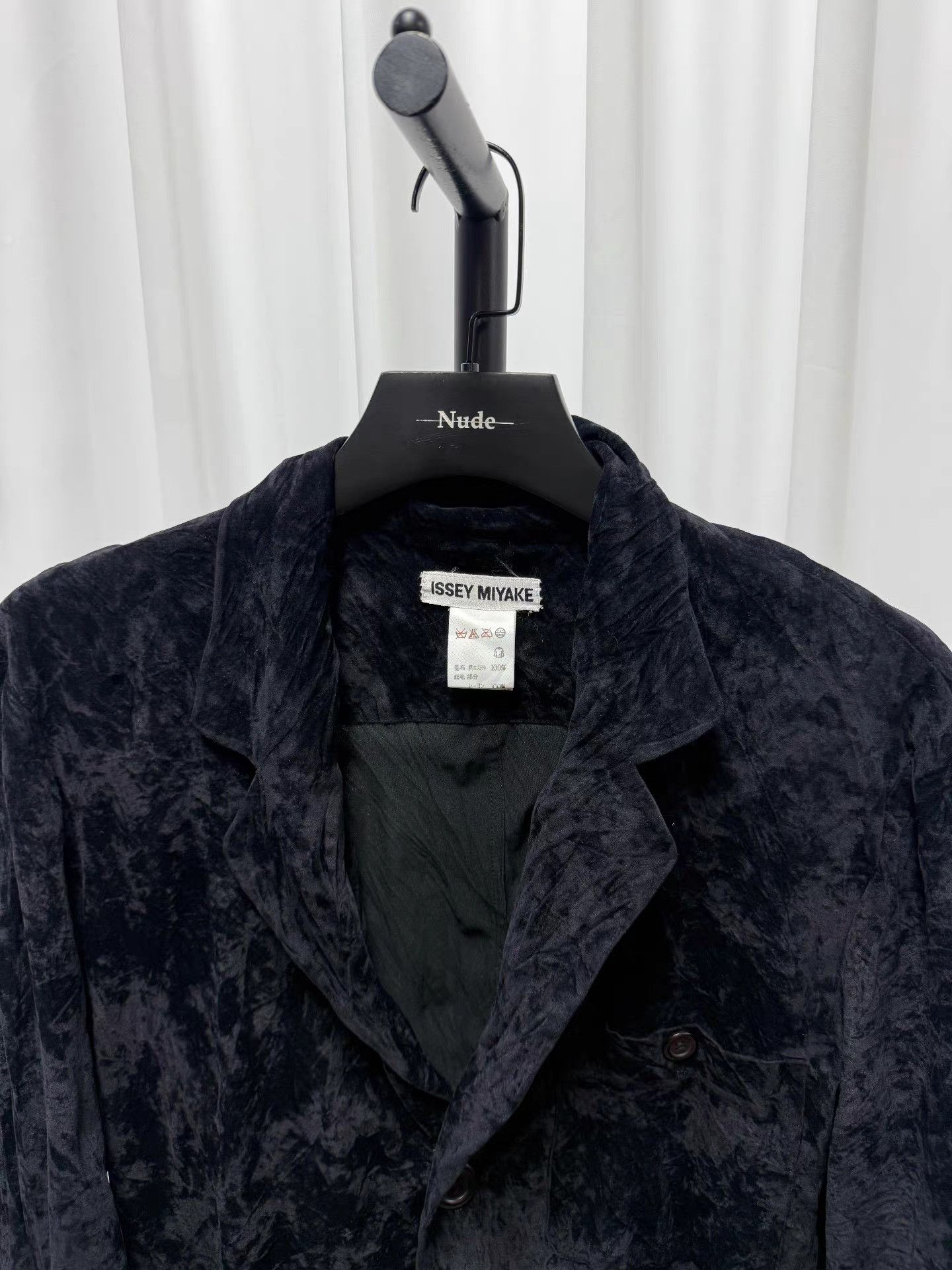 Issey Miyake Issey miyake Velvet Pleated Blazer K20 Size US M / EU 48-50 / 2 - 3 Thumbnail