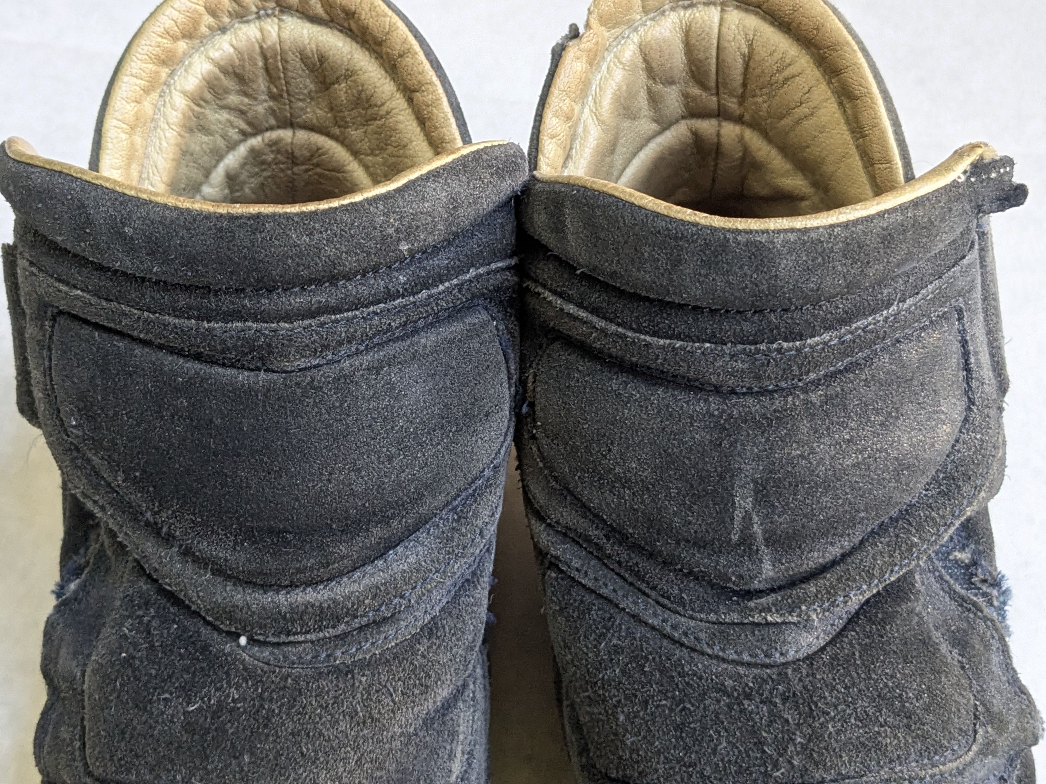 Maison Margiela Maison Margiela Moto Sneakers Navy Blue Suede 8 41 Size US 8 / EU 41 - 2 Thumbnail