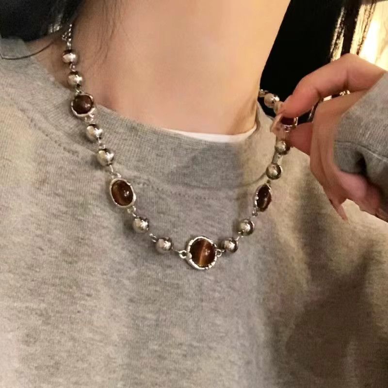 Jewelry × Vintage Round Beads Tassel Necklace Size ONE SIZE - 1 Thumbnail