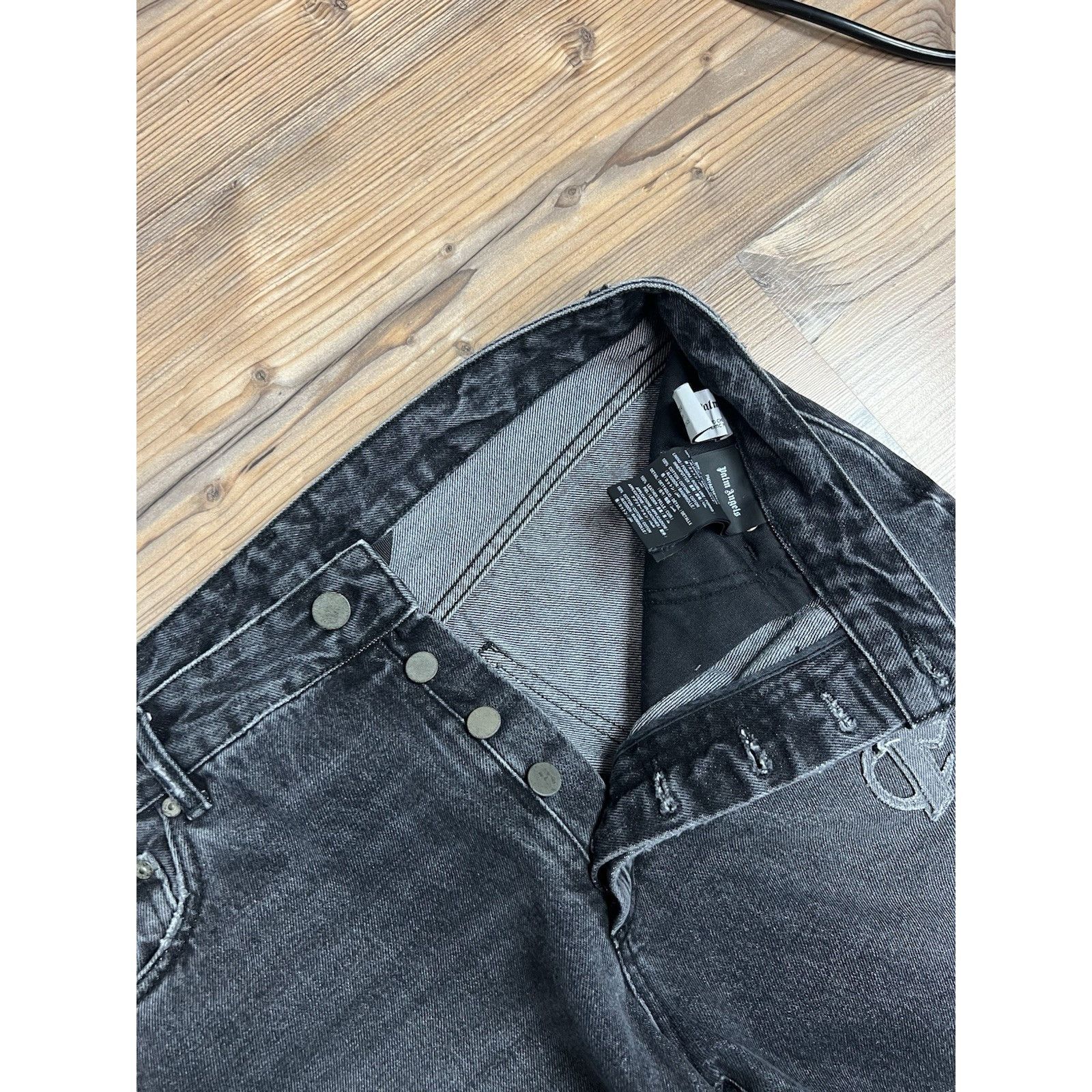 Palm Angels Palm Angels Auth Logo Patch Classic Denim Jeans Pants Size 3 Size US 34 / EU 50 - 11 Thumbnail