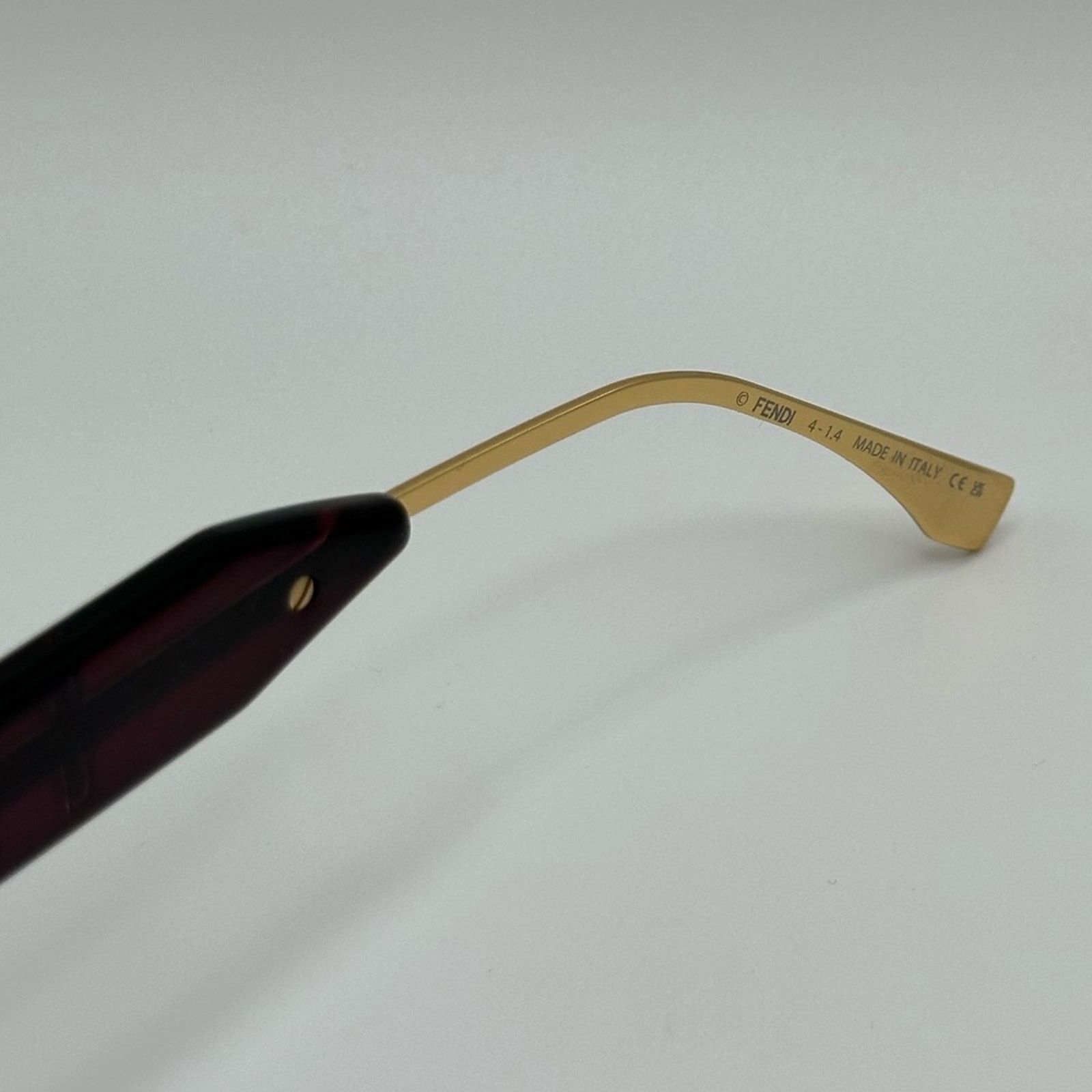 Fendi FENDI Sunglasses FE40065F 5681S Transparent Burgundy Women Size ONE SIZE - 5 Thumbnail