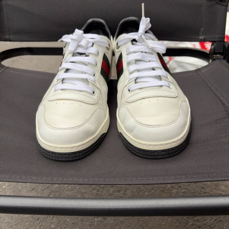 Gucci Gucci Low-Top Leather Sneakers for Men Size US 8.5 / EU 41-42 - 1 Thumbnail
