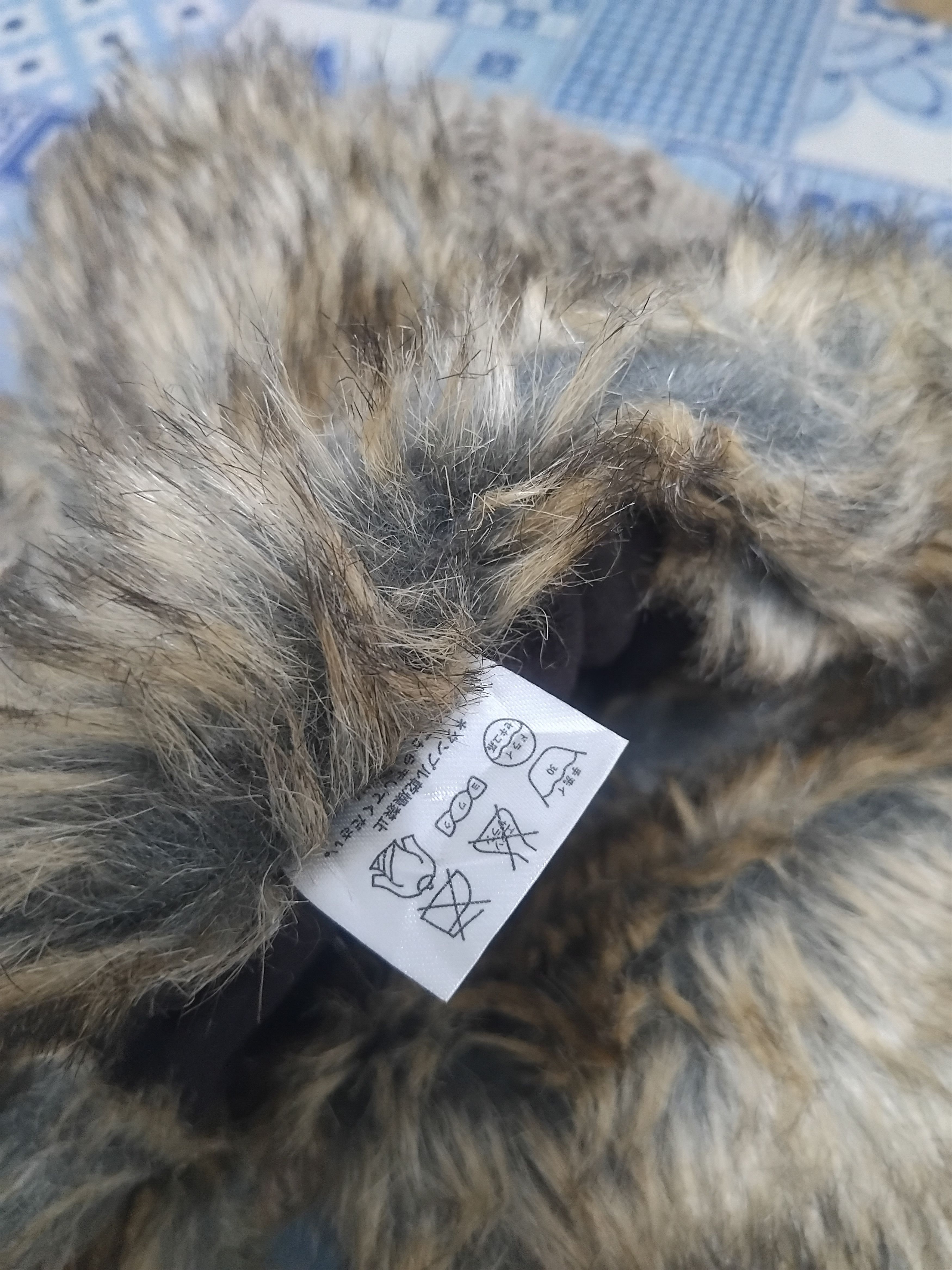 Japanese Brand Streetwear utility brown fur hat Size ONE SIZE - 3 Thumbnail