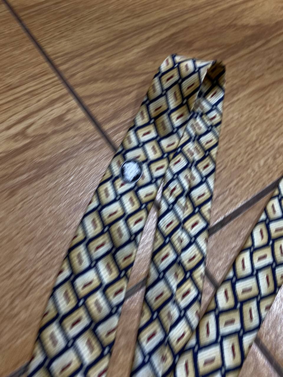 Versace Amazing Versace Abstract Silk Tie Size ONE SIZE - 8 Thumbnail
