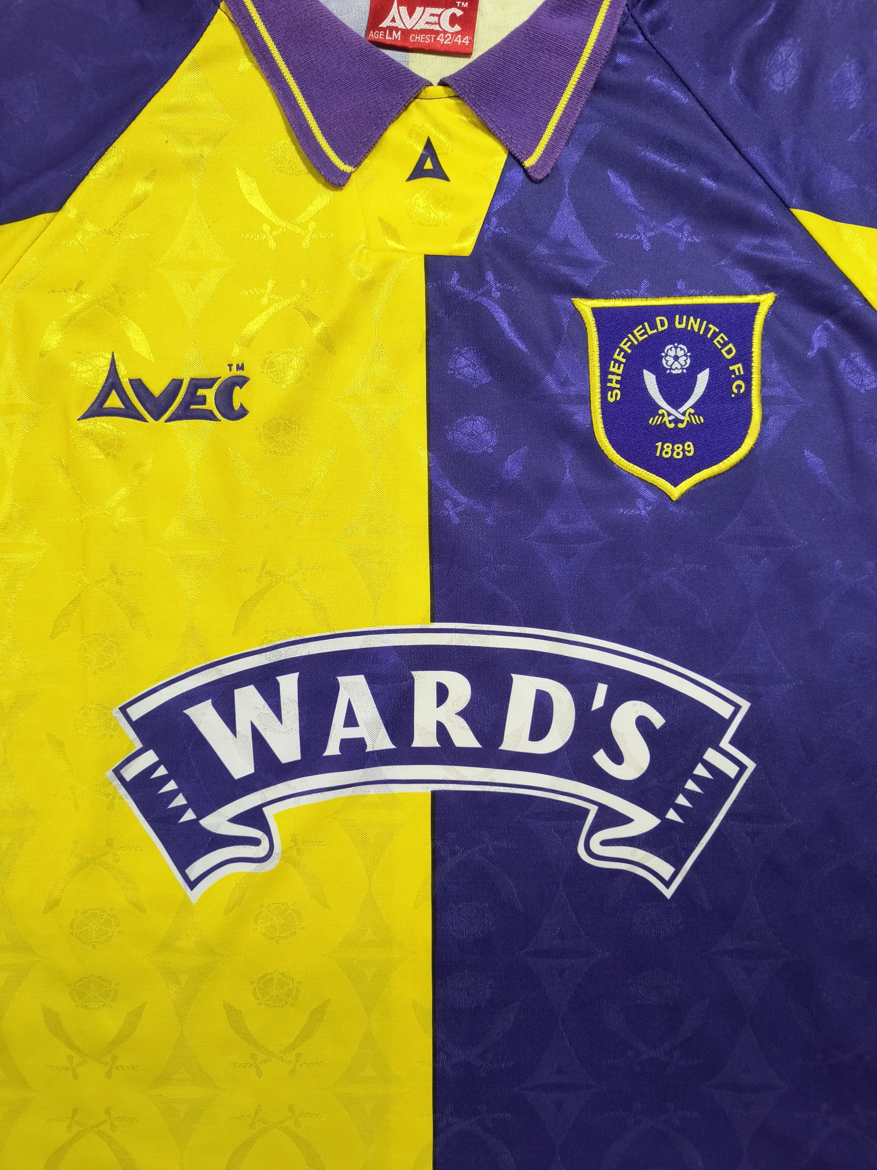 Vintage Vintage Sheffield United FC away jersey 1995 Size US L / EU 52-54 / 3 - 1 Thumbnail