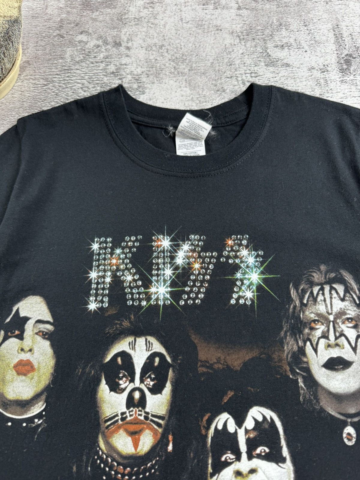 KISS KISS 2015 Gildan Tour Faded Merch Devil Jersey T Shirt Tee Size US S / EU 44-46 / 1 - 7 Thumbnail