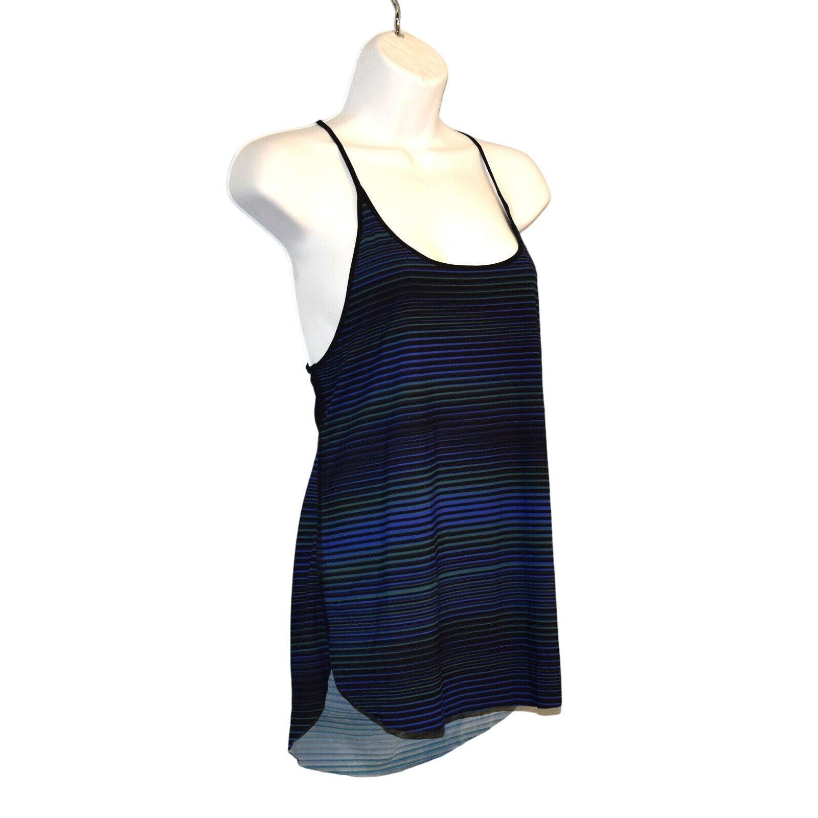 Lululemon LULULEMON ATHLETICA Striped To Tide Racerback Tank Top Sz 6 Size M / US 6-8 / IT 42-44 - 4 Thumbnail