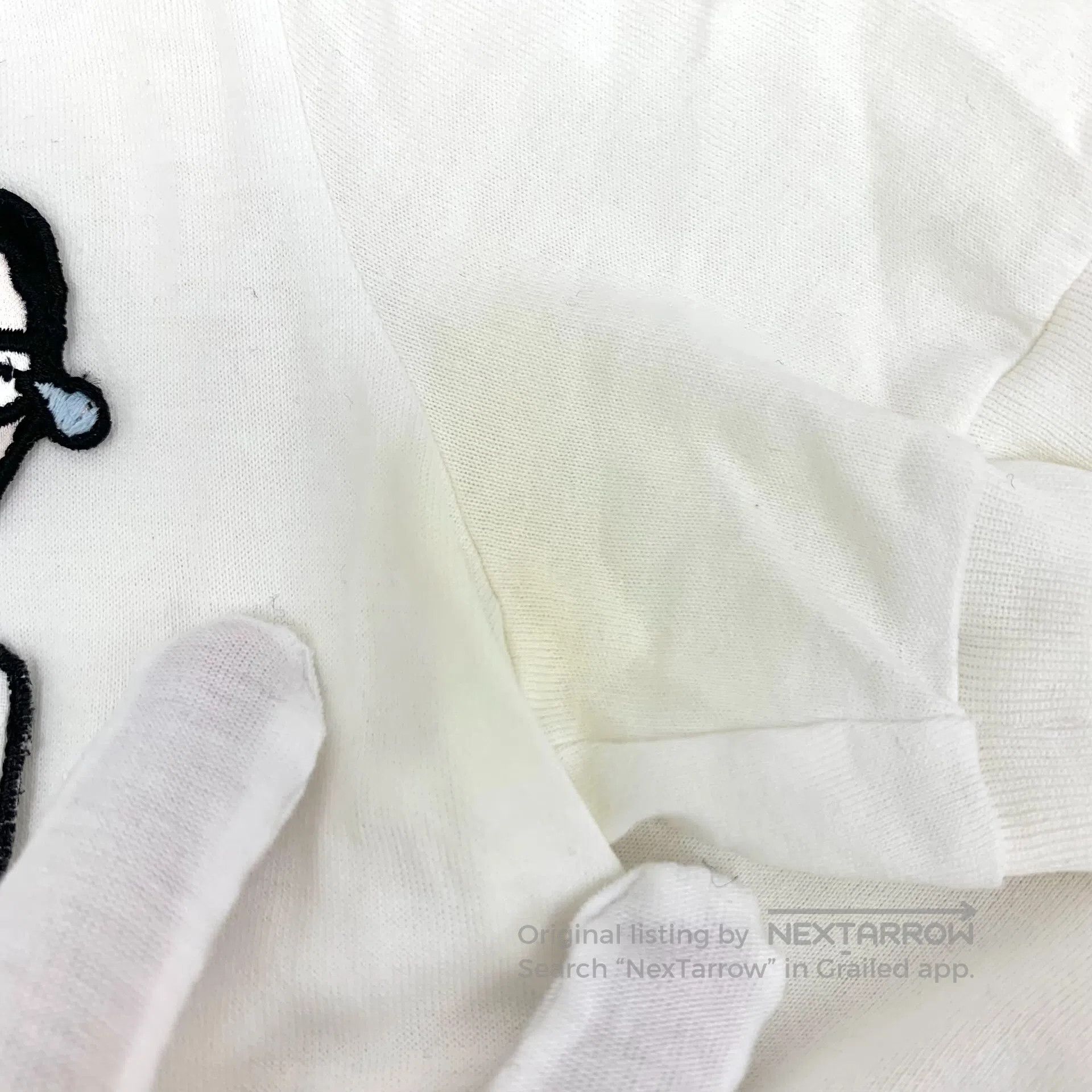 Dolce & Gabbana Dolce Gabbana White Logo Cotton Linen Short Sleeve T-Shirt Size US S / EU 44-46 / 1 - 8 Thumbnail