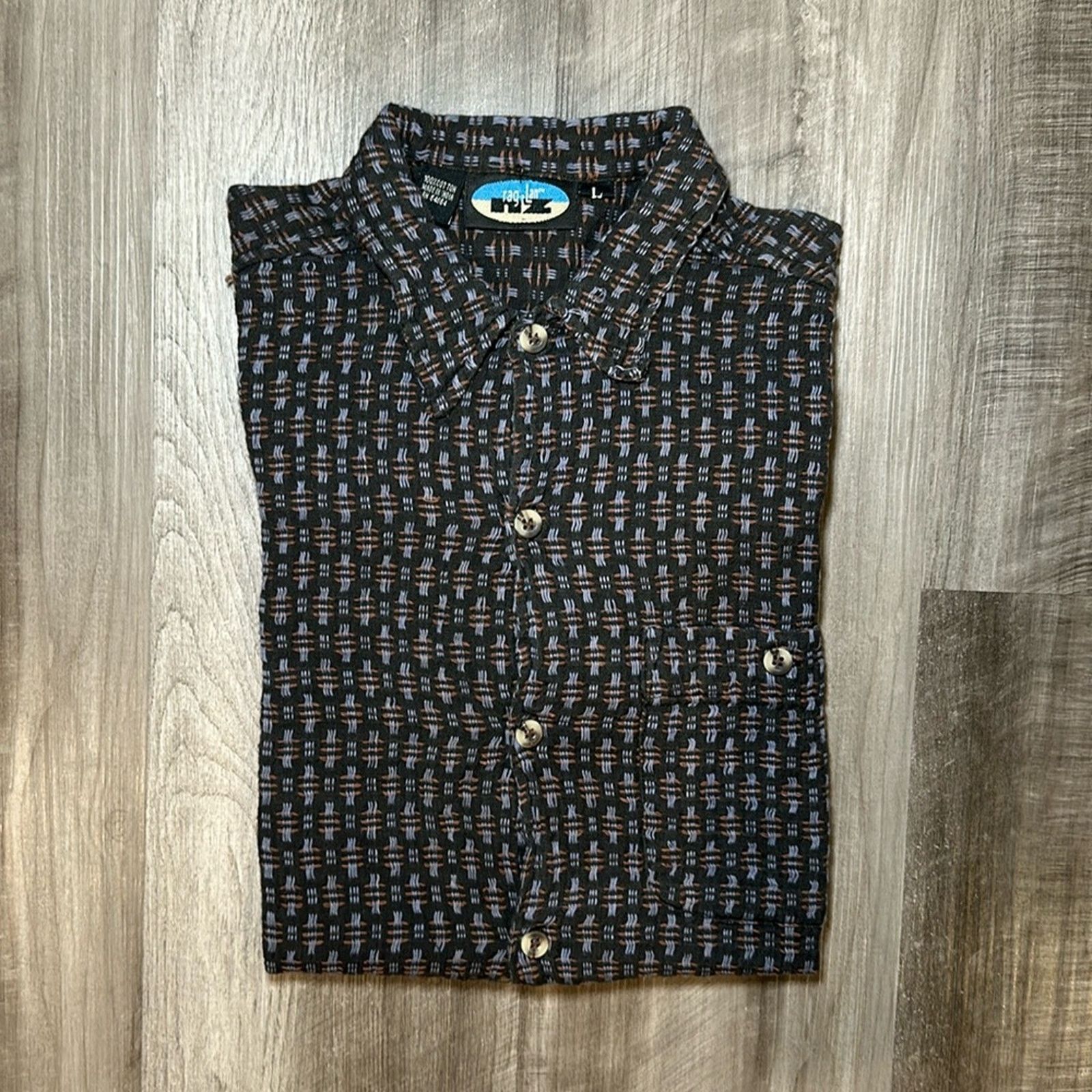 Other New Zealand Raglan Short Sleeve Button Down - Large Size US L / EU 52-54 / 3 - 1 Thumbnail