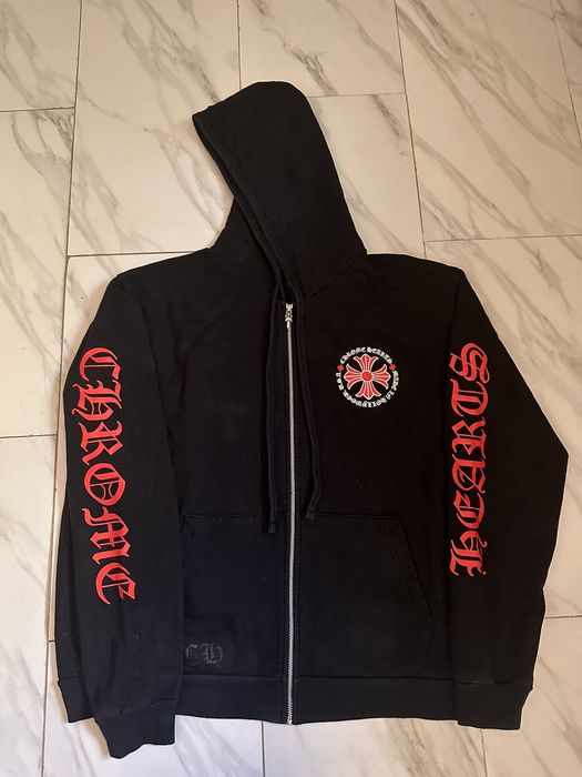 Chrome Hearts Chrome Hearts Made in Hollywood Zip Hoodie | Grailed