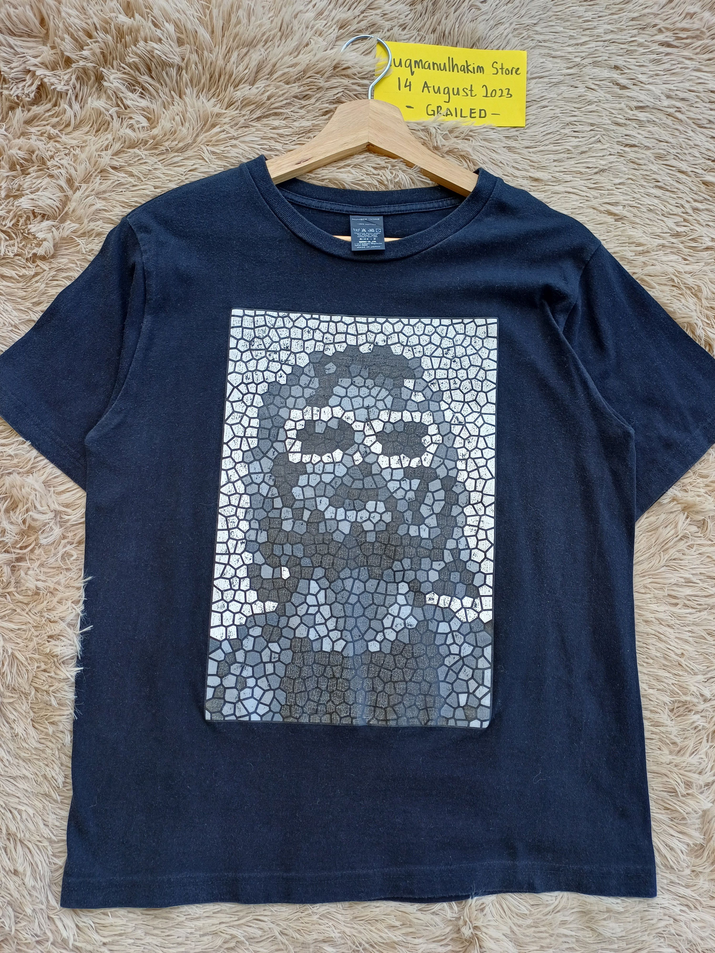 Number (N)ine Rare Number Nine Kurt Cobain Mosaic Tshirt Size US M / EU 48-50 / 2 - 4 Thumbnail