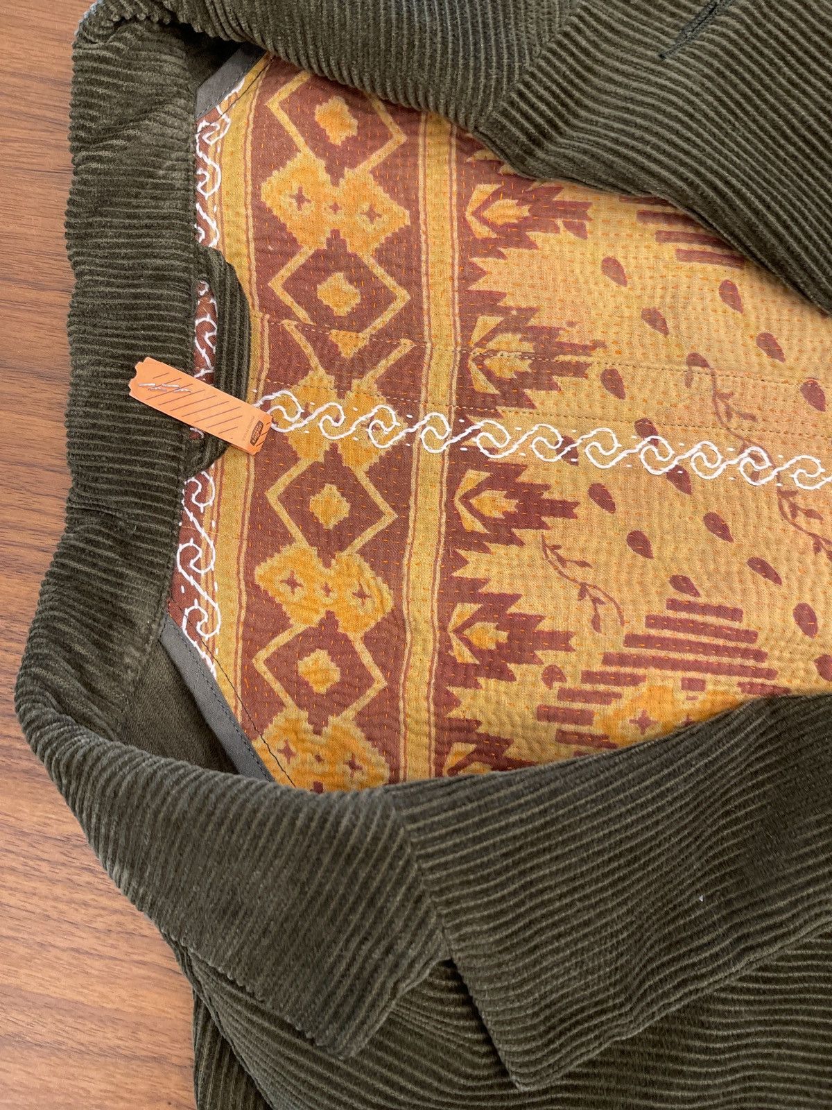 Sillage Sillage - vintage quilt bespoke blazer Size 44R - 3 Thumbnail