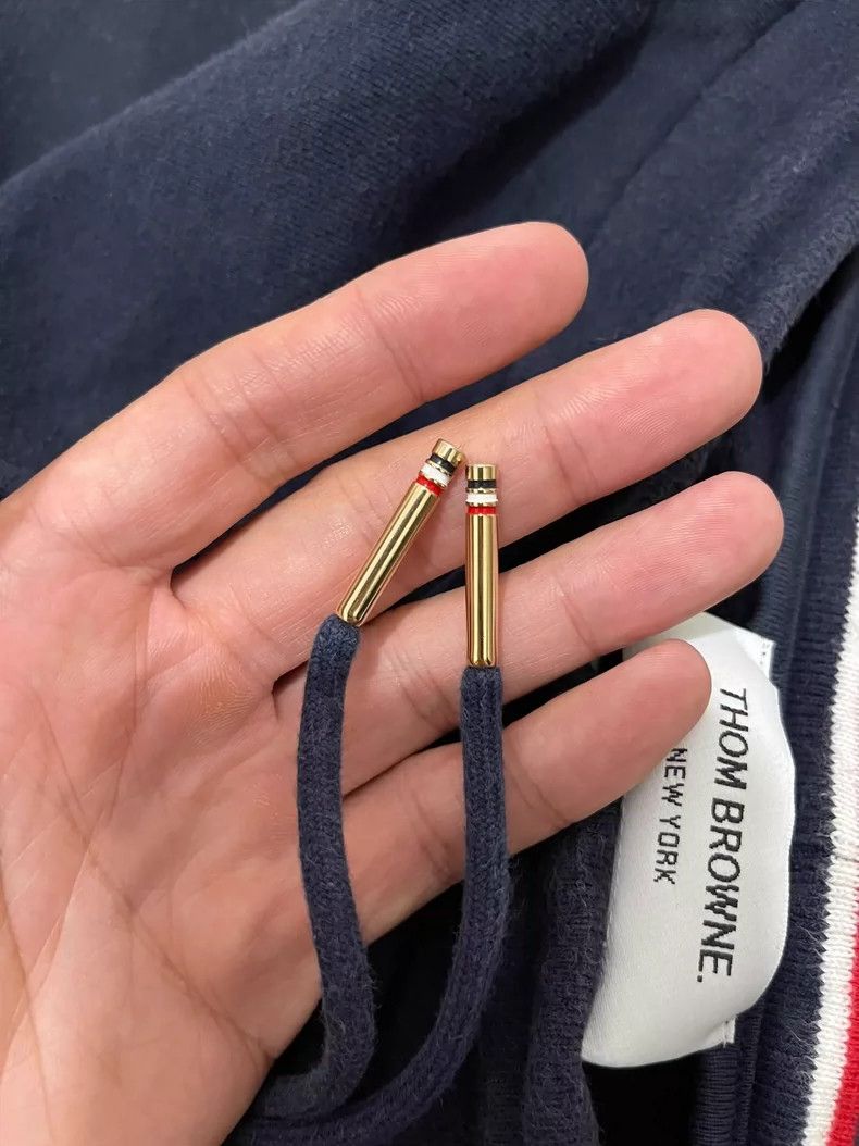 Thom Browne Thom Browne Blue and grey tracksuits Size US 38 / EU 54 - 6 Thumbnail