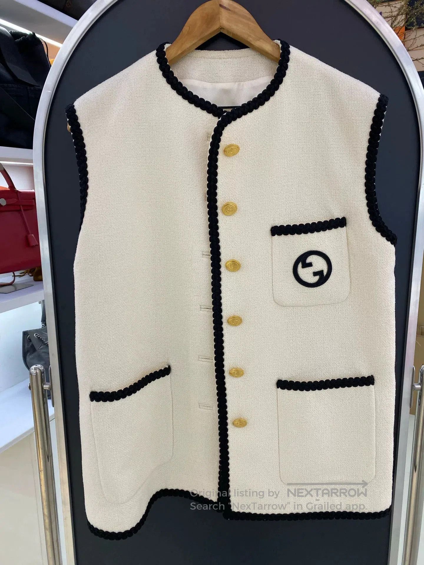 Gucci Gucci Wool Vest Size 40. Size S / US 4 / IT 40 - 1 Thumbnail