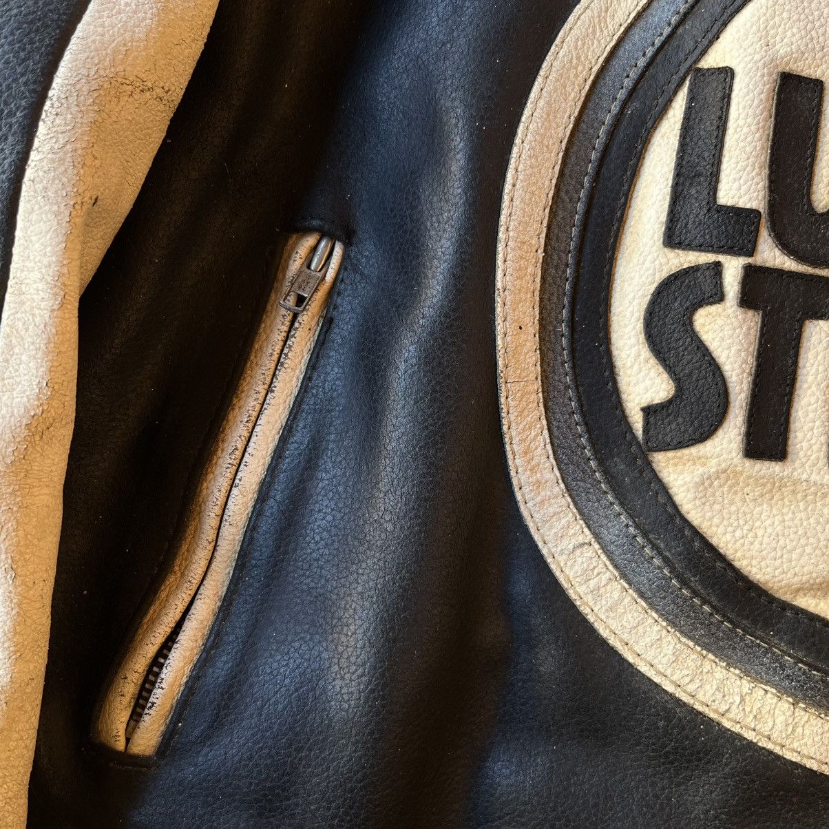 Vintage VINTAGE LUCKY STRIKE LEATHER JACKET🏍️ Size US M / EU 48-50 / 2 - 7 Thumbnail