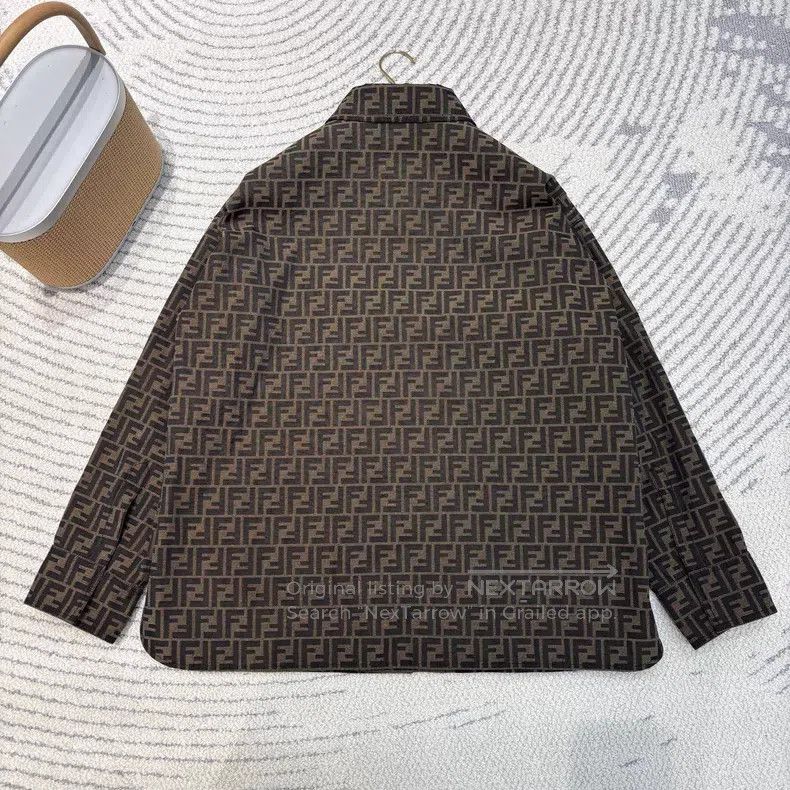Fendi Fendi All-over Printed Shirt Jacket Size US S / EU 44-46 / 1 - 2 Thumbnail