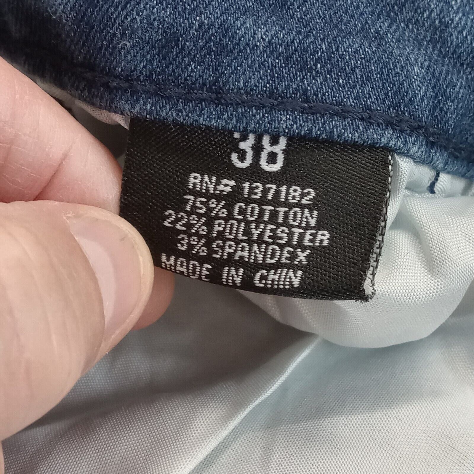 & Other Stories Lion Dynasty Shorts 38 Men Y2K Hip Hop Streetwear Jean Denim Size US 38 / EU 54 - 6 Thumbnail