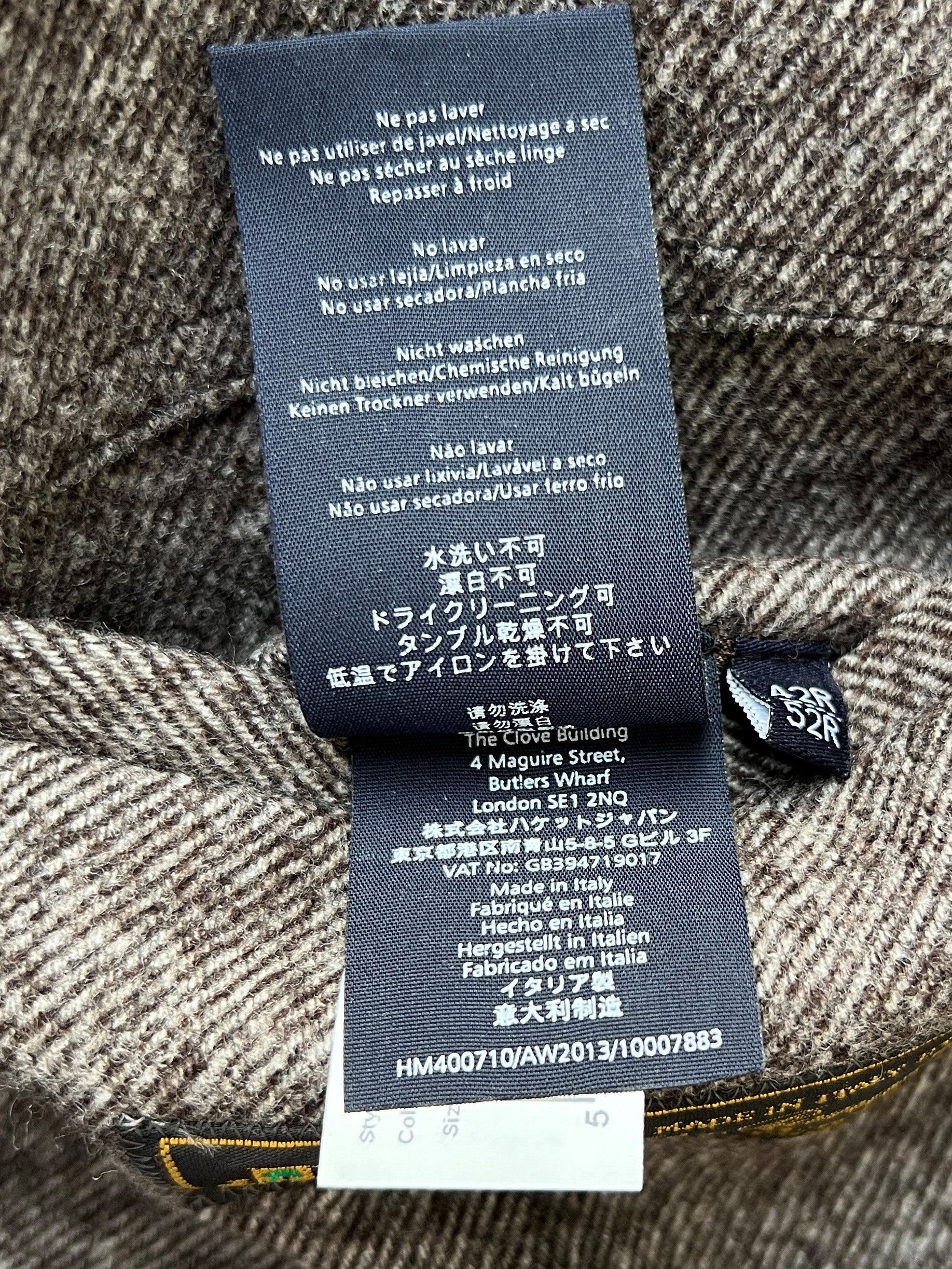 Loro Piana HACKETT LONDON x LORO PIANA DOUBLEFACE MERINO WOOL OVERCOAT Size US L / EU 52-54 / 3 - 11 Thumbnail