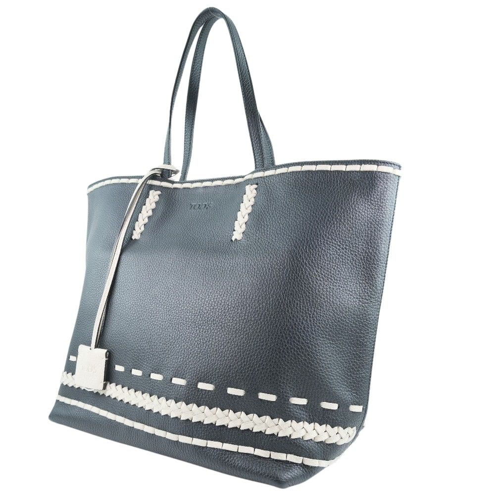 Tod's Black Leather Handbag (Pre-Owned) Size ONE SIZE - 1 Thumbnail