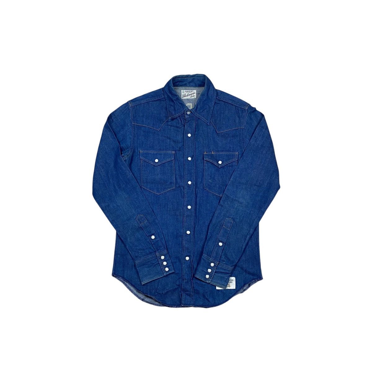Japanese Brand × Wacko Maria Wacko Maria Guilty Parties Western Denim Button Up Shirts Size US S / EU 44-46 / 1 - 5 Thumbnail
