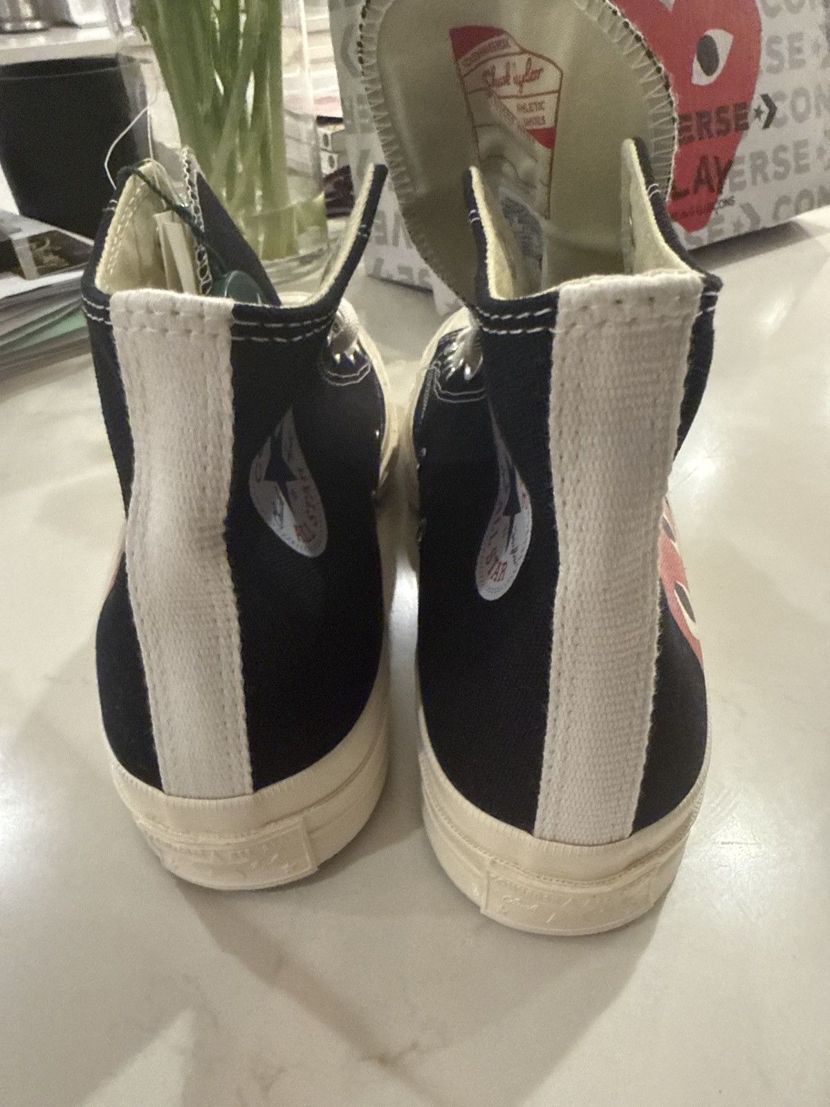 Comme des Garcons PLAY × Converse Brand new CDG Converse Size M10 Size US 10 / EU 43 - 6 Thumbnail