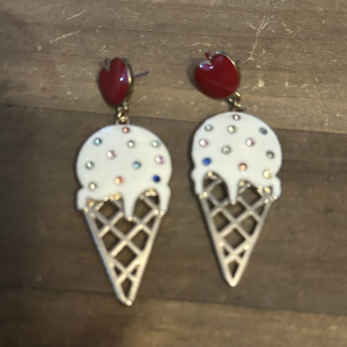 Other Sugar Fix by BaubleBar ice cream cone dangle earrings Size ONE SIZE - 4 Thumbnail
