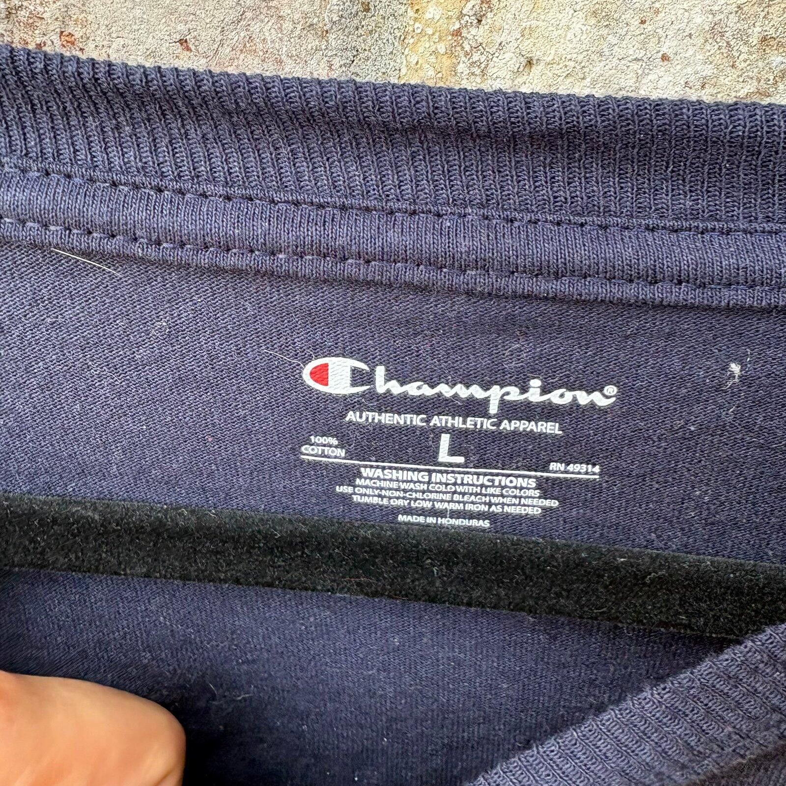 Champion Vintage West Virginia 2012 football tee Size US L / EU 52-54 / 3 - 6 Thumbnail