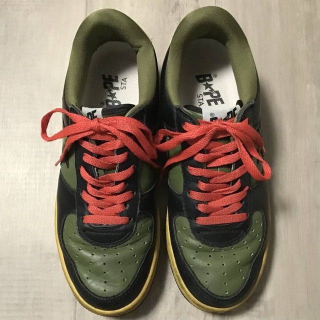 Bape × Kaws × Nigo KAWS × BAPE STA Leather Sneakers a bathing ape star NIGO Size US 8.5 / EU 41-42 - 2 Thumbnail