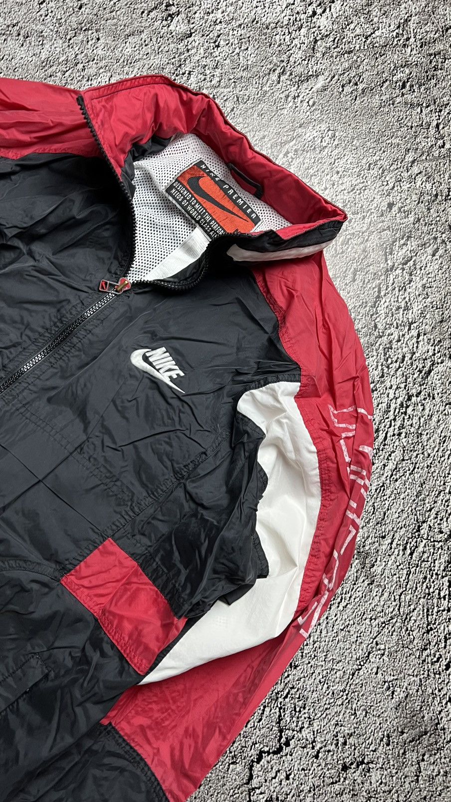 Nike Nike premier vintage 90’s windbreaker zip jacket Size US M / EU 48-50 / 2 - 2 Thumbnail