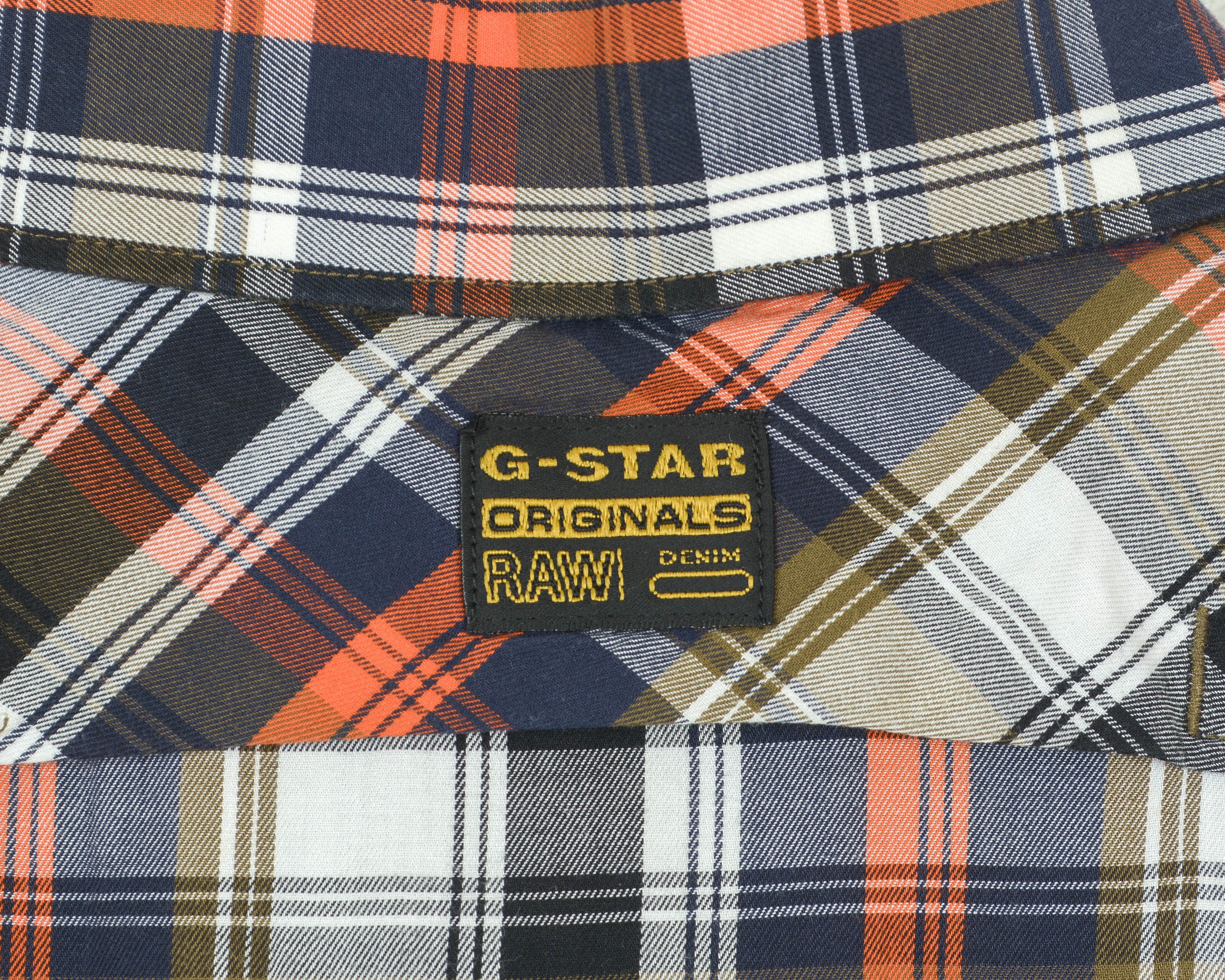 G-Star 'Ranger Check Shirt' Casual Cotton Long Sleeved Top Plaid Size US XXL / EU 58 / 5 - 4 Thumbnail