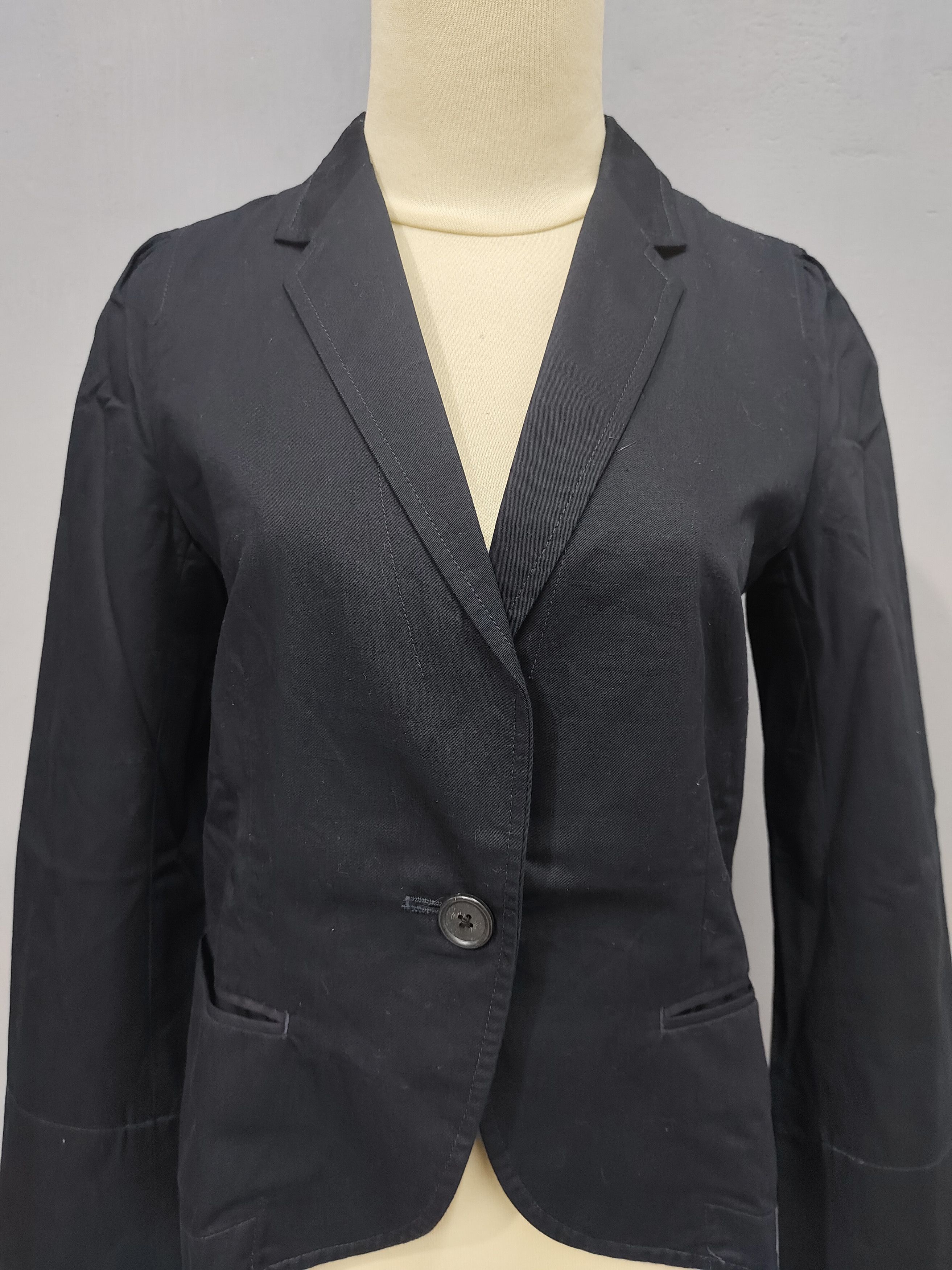 Frapbois Frapbois🇯🇵 Up-Down Curved Hem Minimal Tailored Blazer Size M / US 6-8 / IT 42-44 - 2 Thumbnail