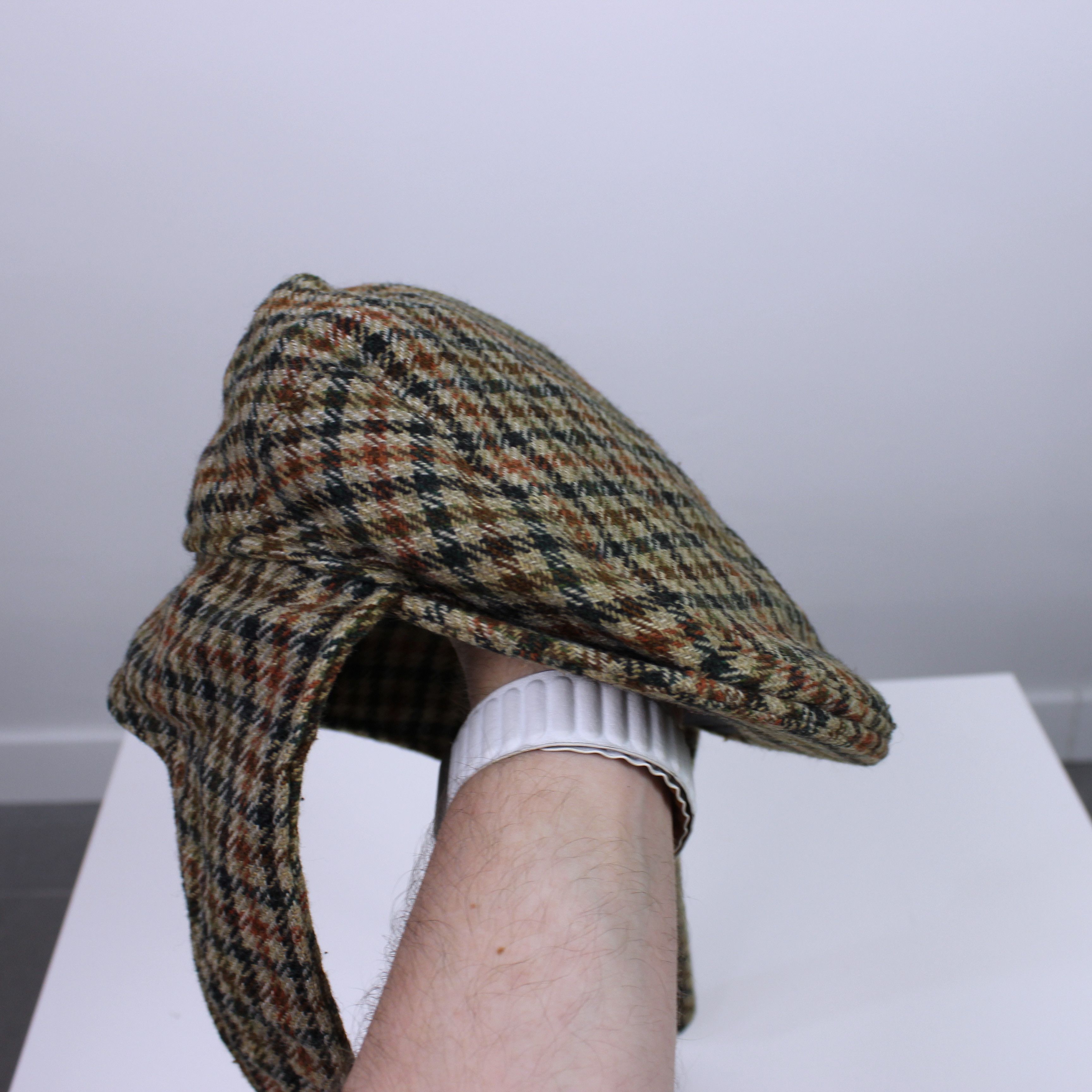 The Flat Head Nelson wool Flat Cap Hat Newsboy England Size ONE SIZE - 3 Thumbnail