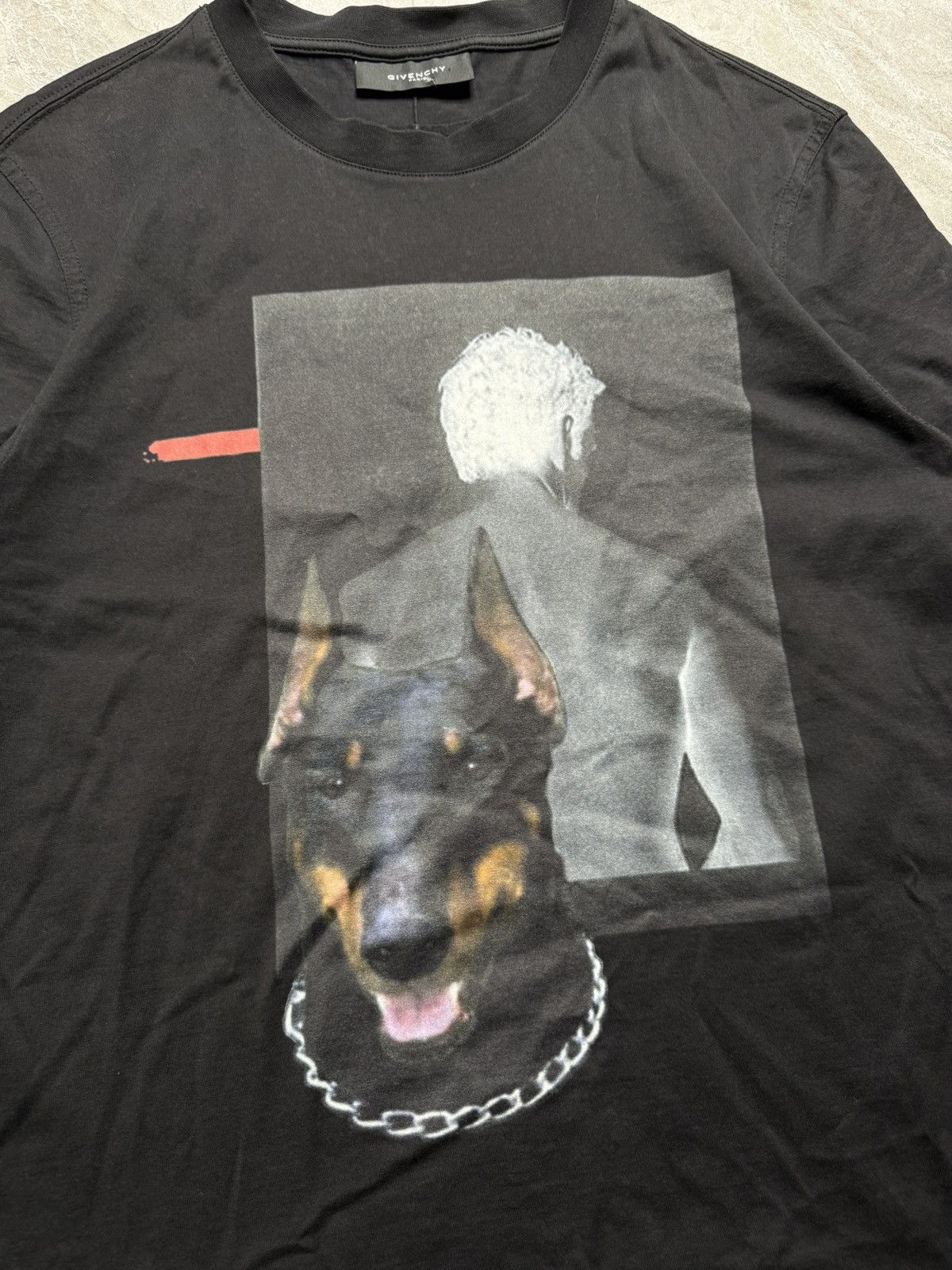 Givenchy Givenchy F/W 13 Shadow Doberman Tee Size US S / EU 44-46 / 1 - 2 Thumbnail