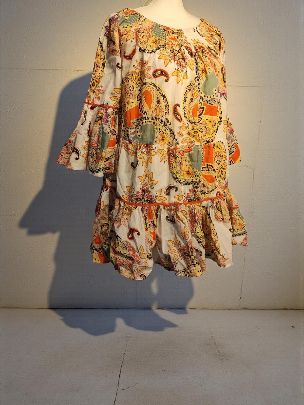 Other True Destinations Paisley Print Large Blouse Size L / US 10 / IT 46 - 4 Thumbnail
