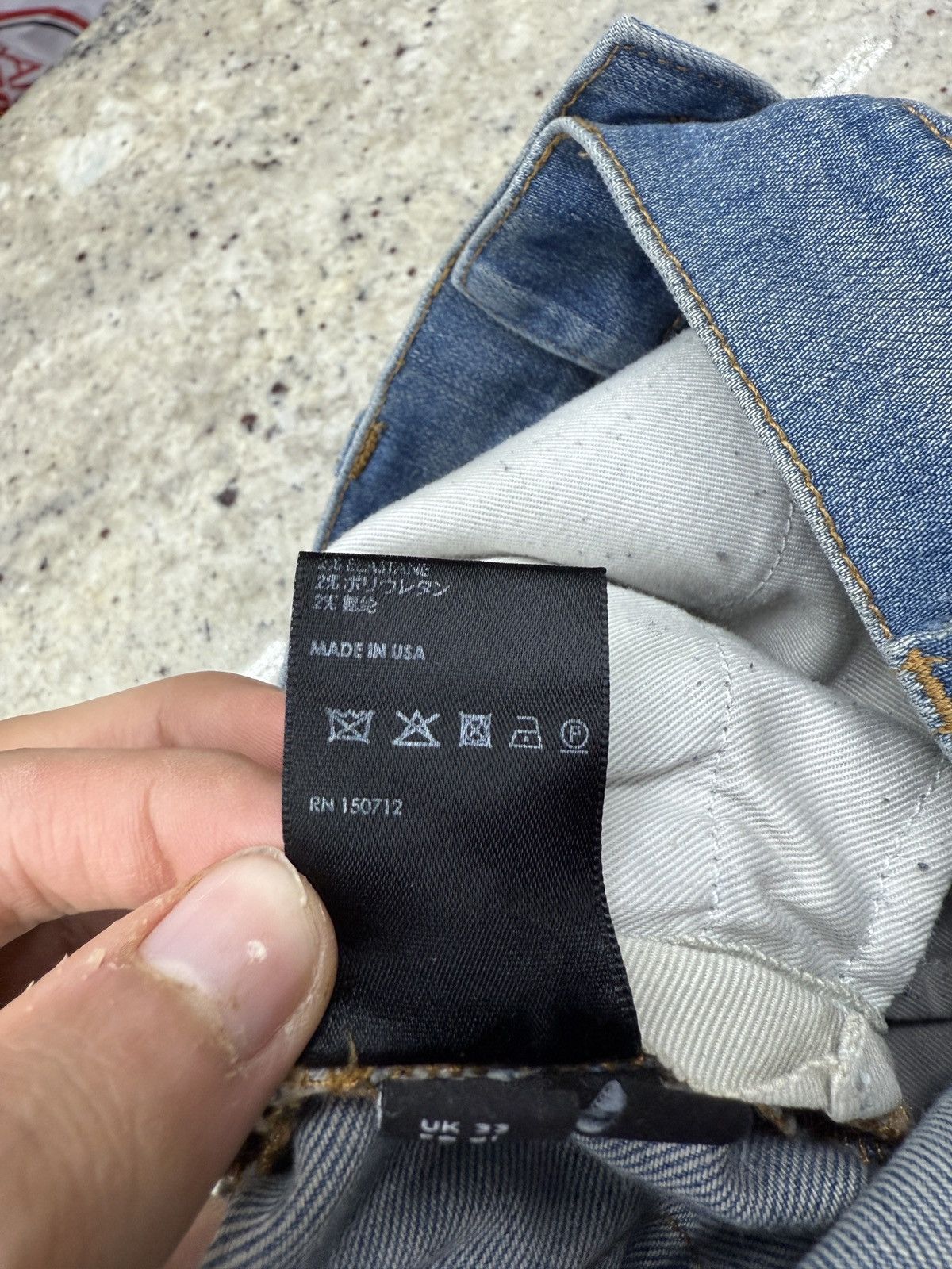 Amiri Amiri MX2 Plaid Jeans Size US 33 - 12 Thumbnail