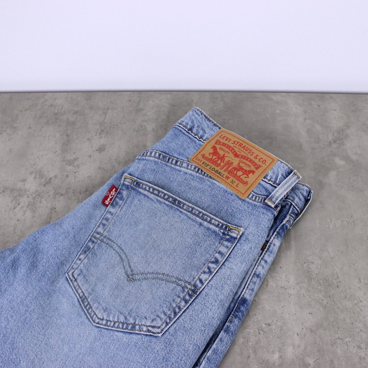 Levi's Levis Denim Jeans 512 Lo-Ball W32 Size US 32 / EU 48 - 1 Thumbnail