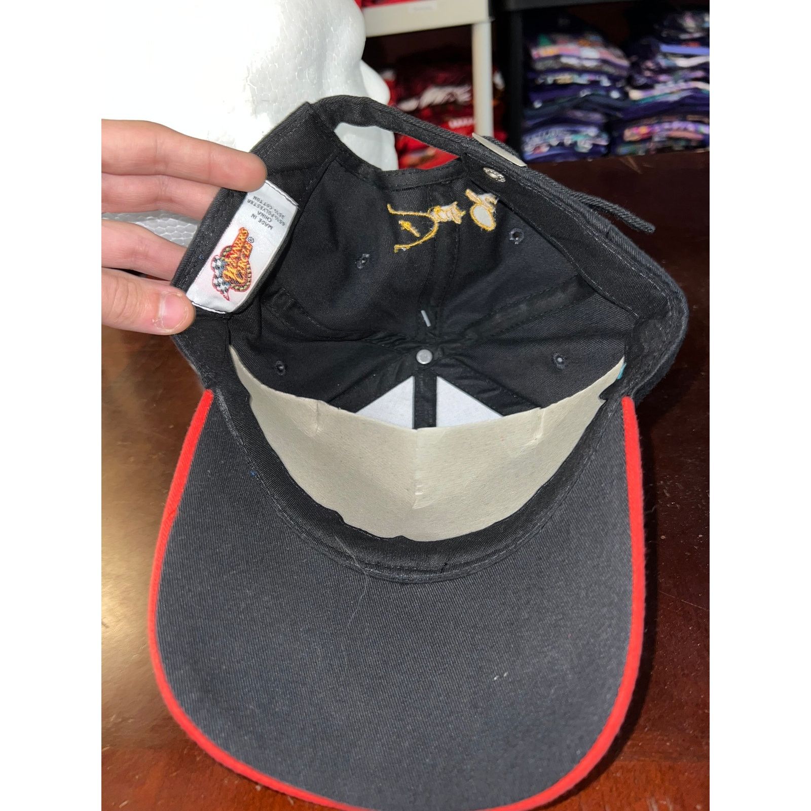 NASCAR Vintage Dale Jr Hat Nascar Bud Racing Black #8 Cap 2001 Size ONE SIZE - 8 Thumbnail