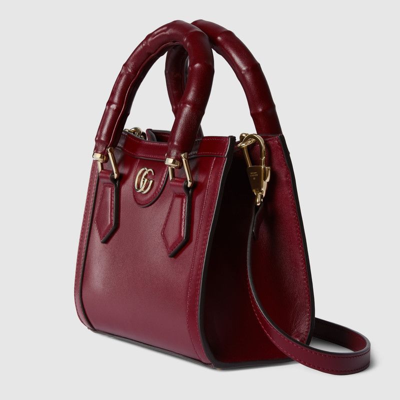 Gucci o1la5ras0526 Size: OS / Gucci Diana Small Tote Bag Burgundy Size ONE SIZE - 2 Thumbnail