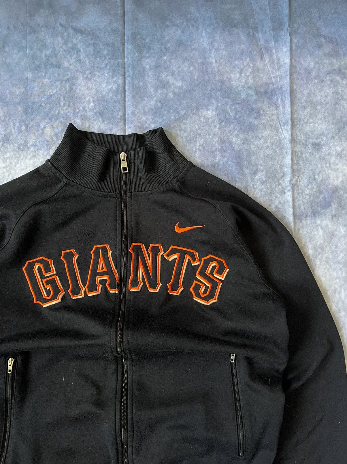 Nike Nike Y2K 2000s Track Jacket San Francisco Giants Size US M / EU 48-50 / 2 - 2 Thumbnail