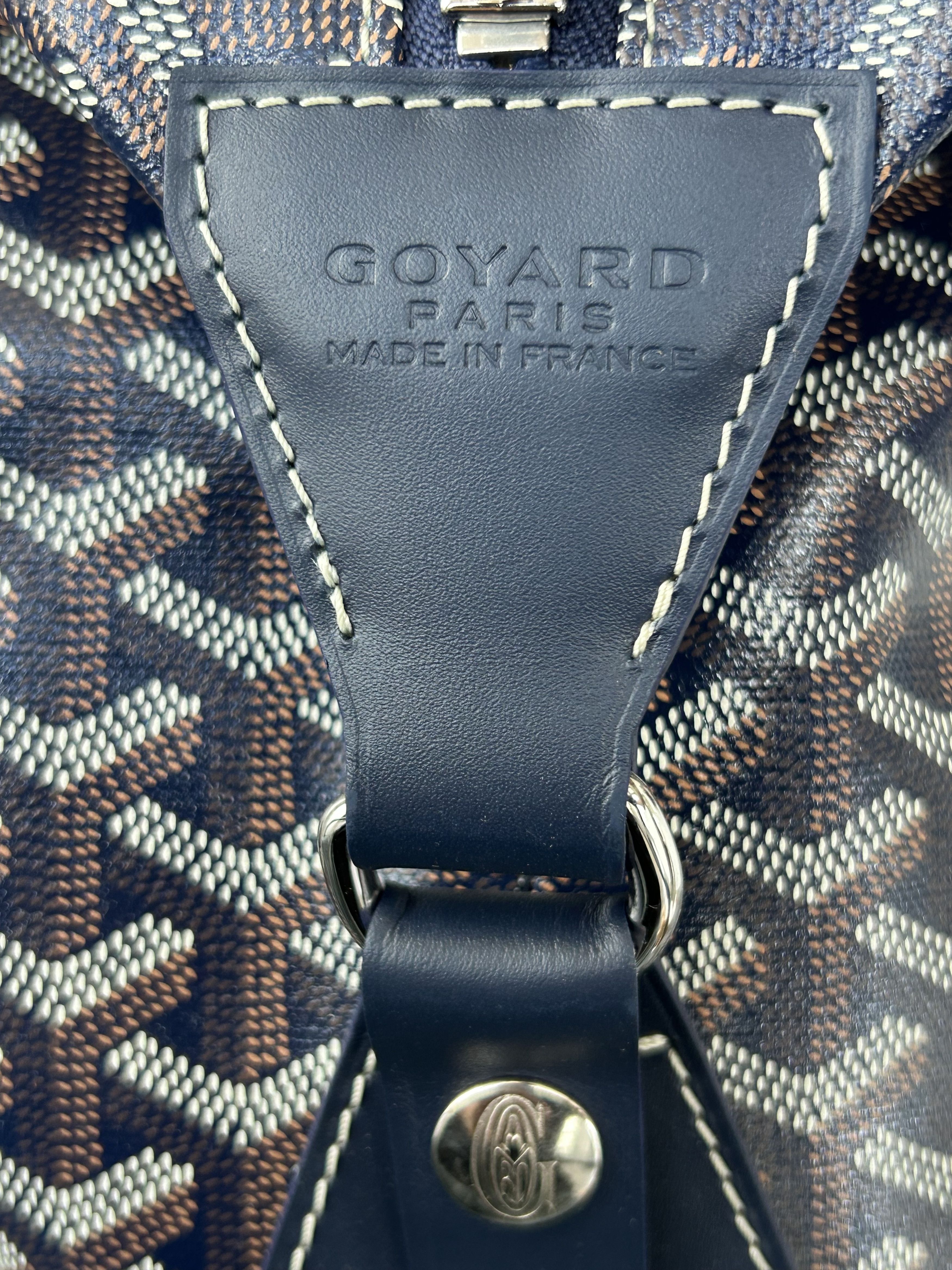 Goyard Goyard Navy Boeing 55 Duffel Bag Size ONE SIZE - 7 Thumbnail