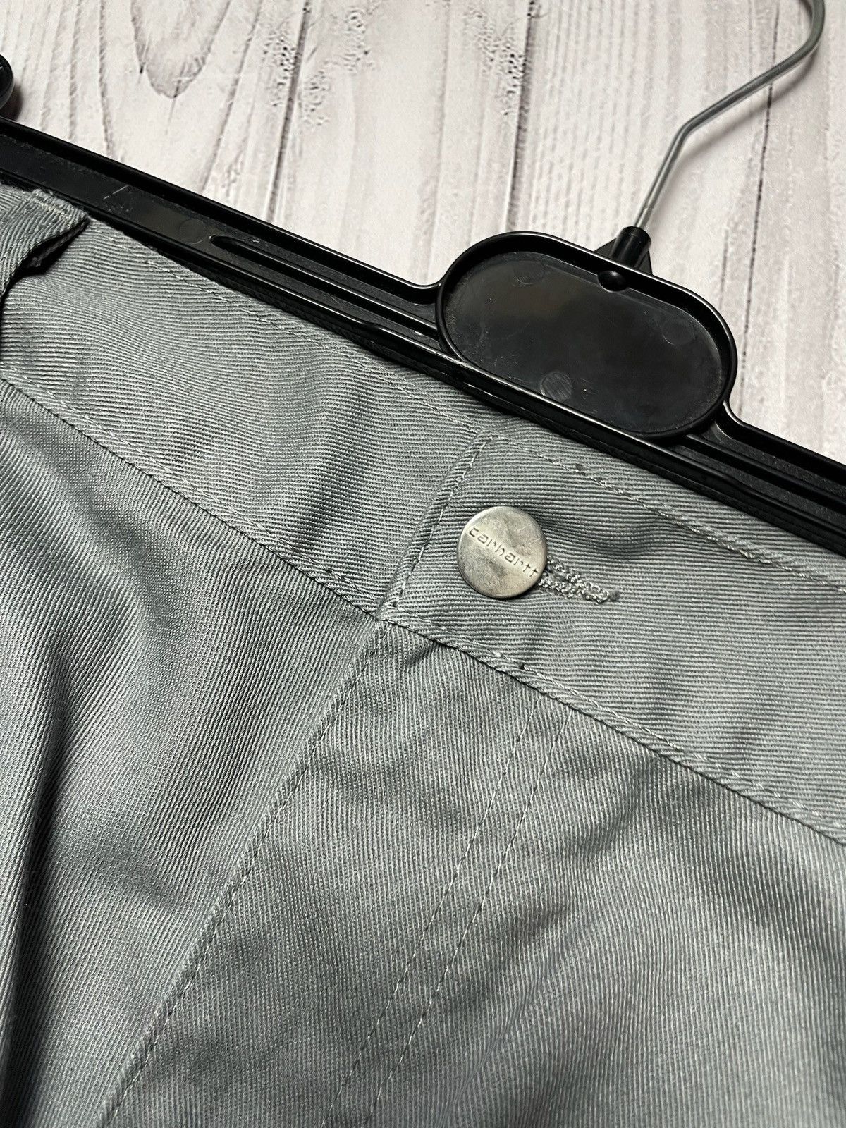 Carhartt Wip × Vintage Vintage Carhartt Wip pants size 30/32 grey logo Size US 30 / EU 46 - 4 Thumbnail