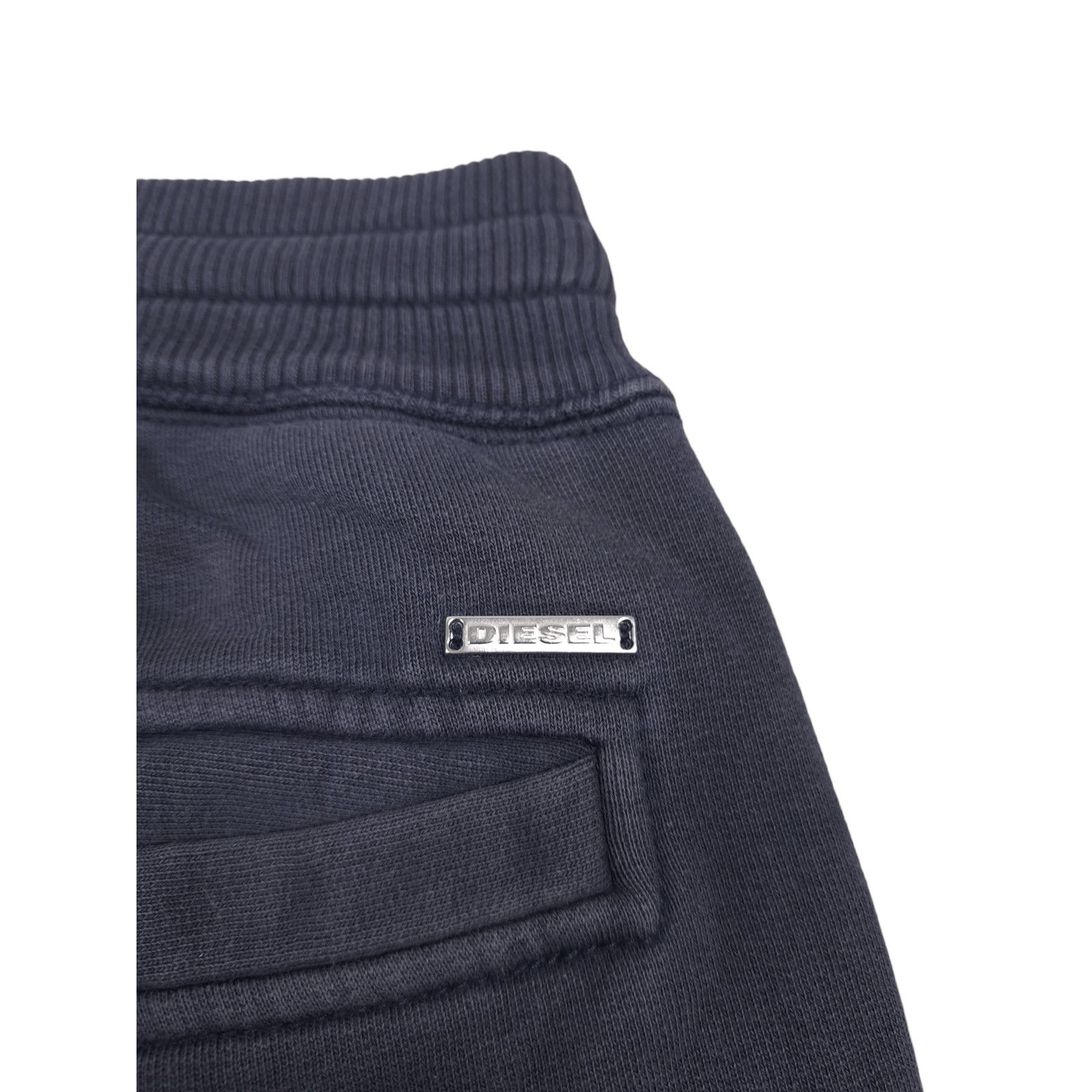 Diesel × Diesel Black Gold 💎 Vintage Diesel Y2K Grey Washed Cotton Shorts Japanese Size US 34 / EU 50 - 7 Thumbnail