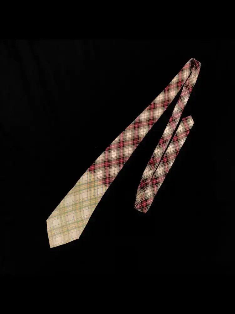 Comme des Garcons Homme Plus Comme des Garcons Homme plus 93AW plaid tie Size ONE SIZE - 1 Thumbnail