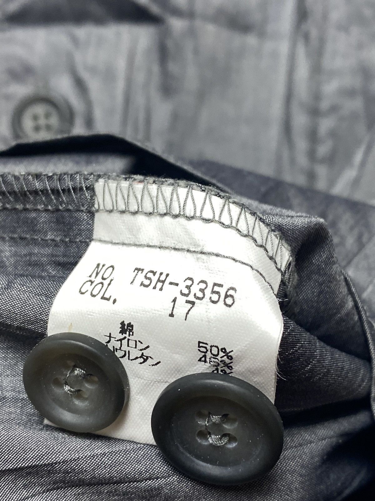 If Six Was Nine × Le Grande Bleu (L.G.B.) × Tornado Mart 2000s Tornado Mart - Pleats Short Sleeve Button Size US M / EU 48-50 / 2 - 5 Thumbnail