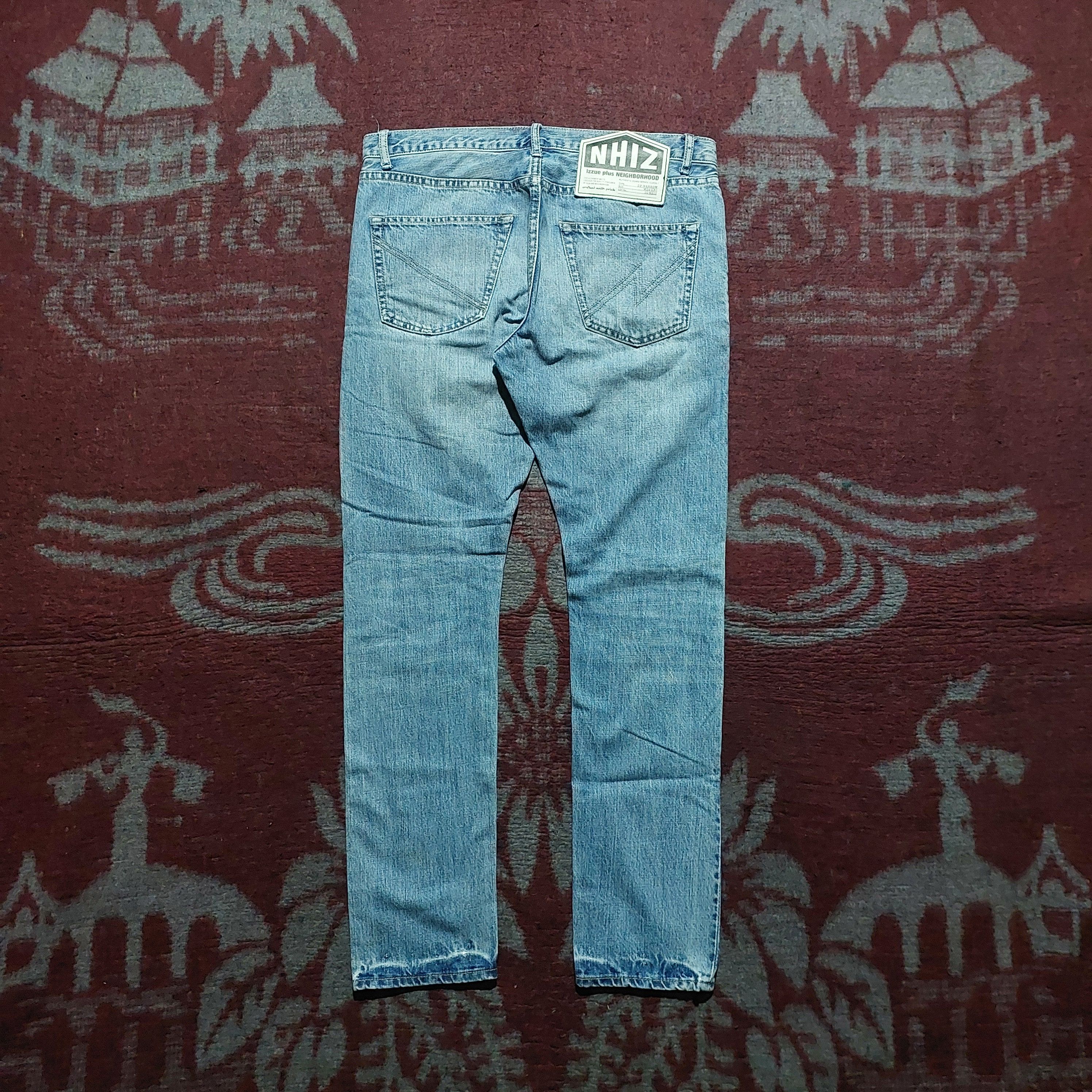 Neighborhood Vintage Izzue plus Neighborhood Distressed blue denim Size US 32 / EU 48 - 4 Thumbnail